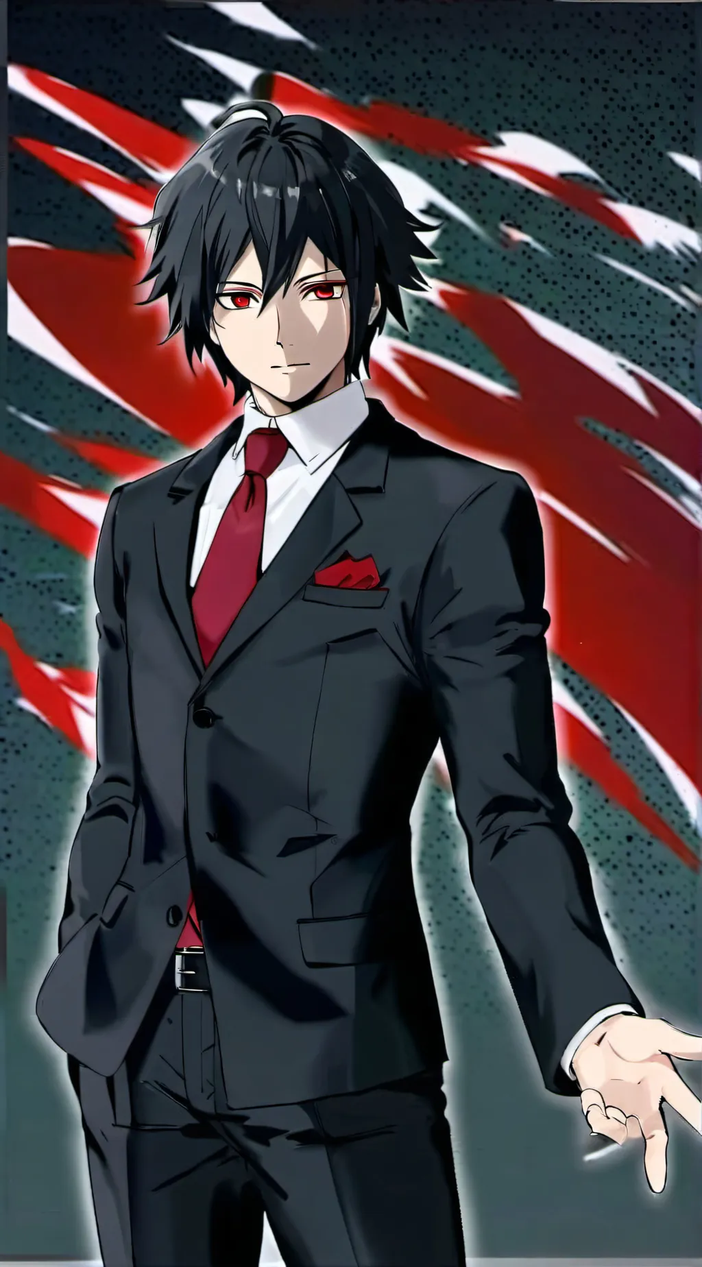 ai character: Leon Termin background