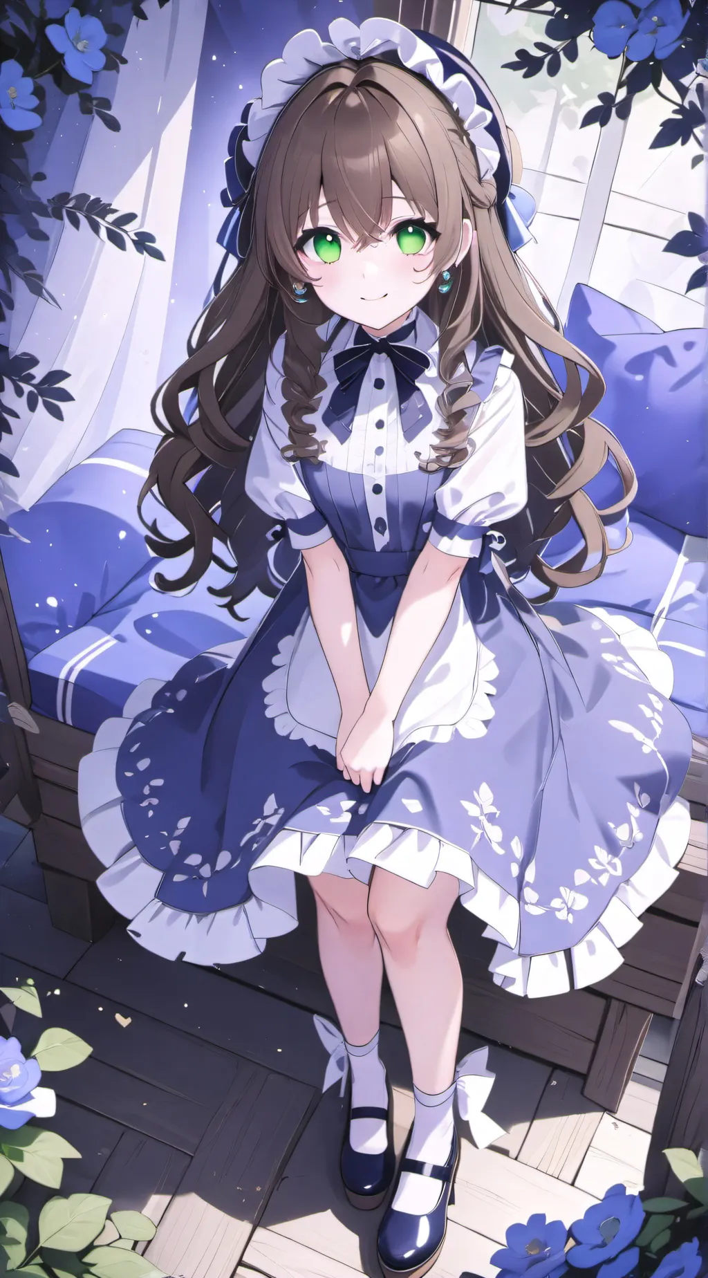 ai character: Jennifer ￼ background