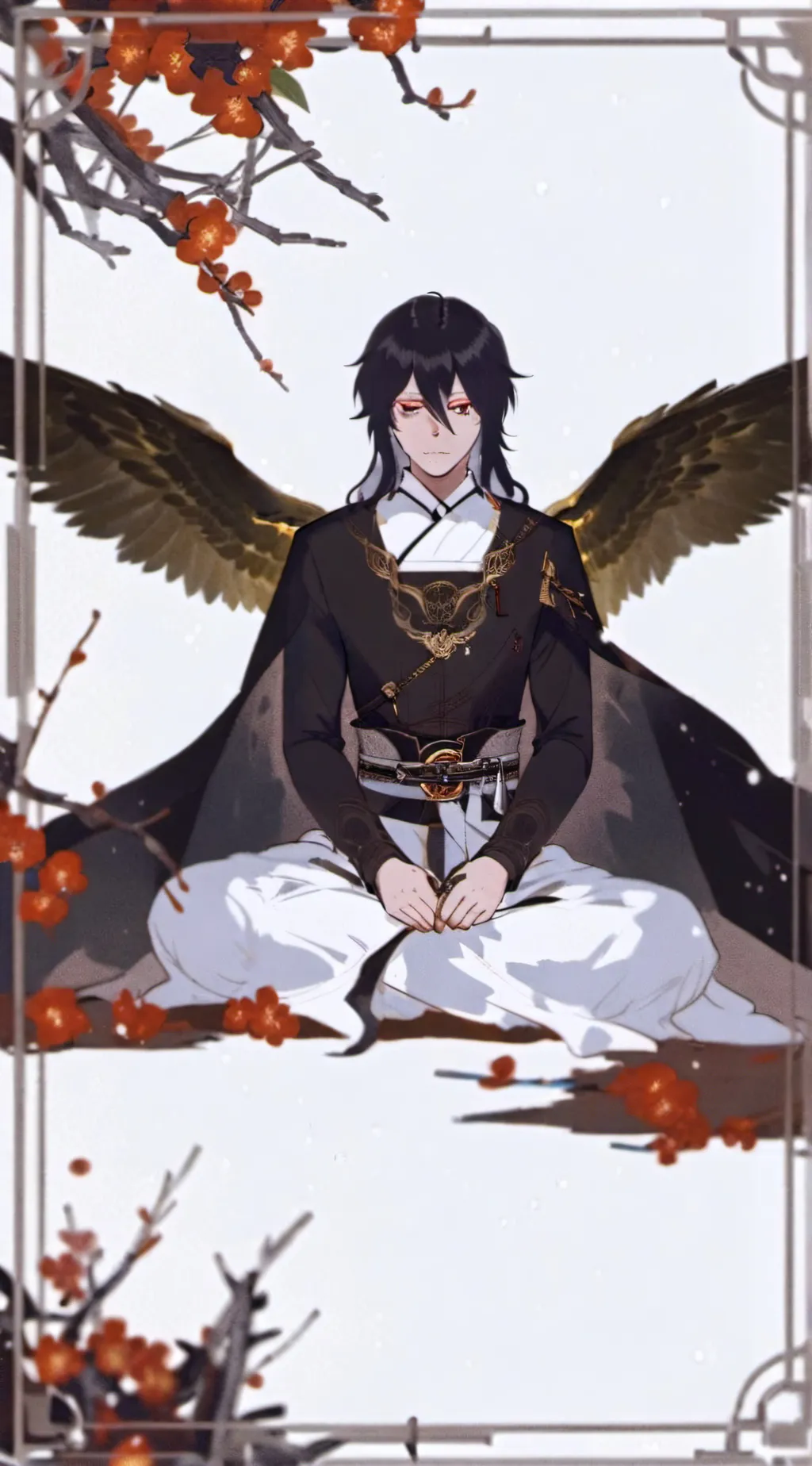 ai character: MHA uwu cat background