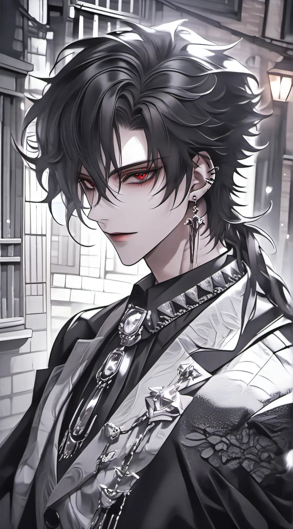 ai character: ꧁ 𝓖𝓻𝓪𝔂𝓭𝓮𝓷 ꧂ background