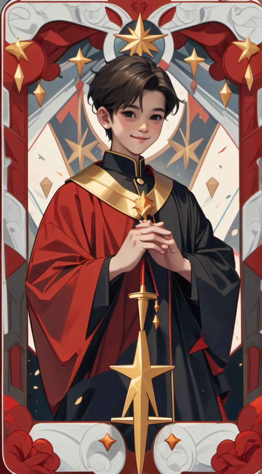 ai character: Umair rizq aryan background