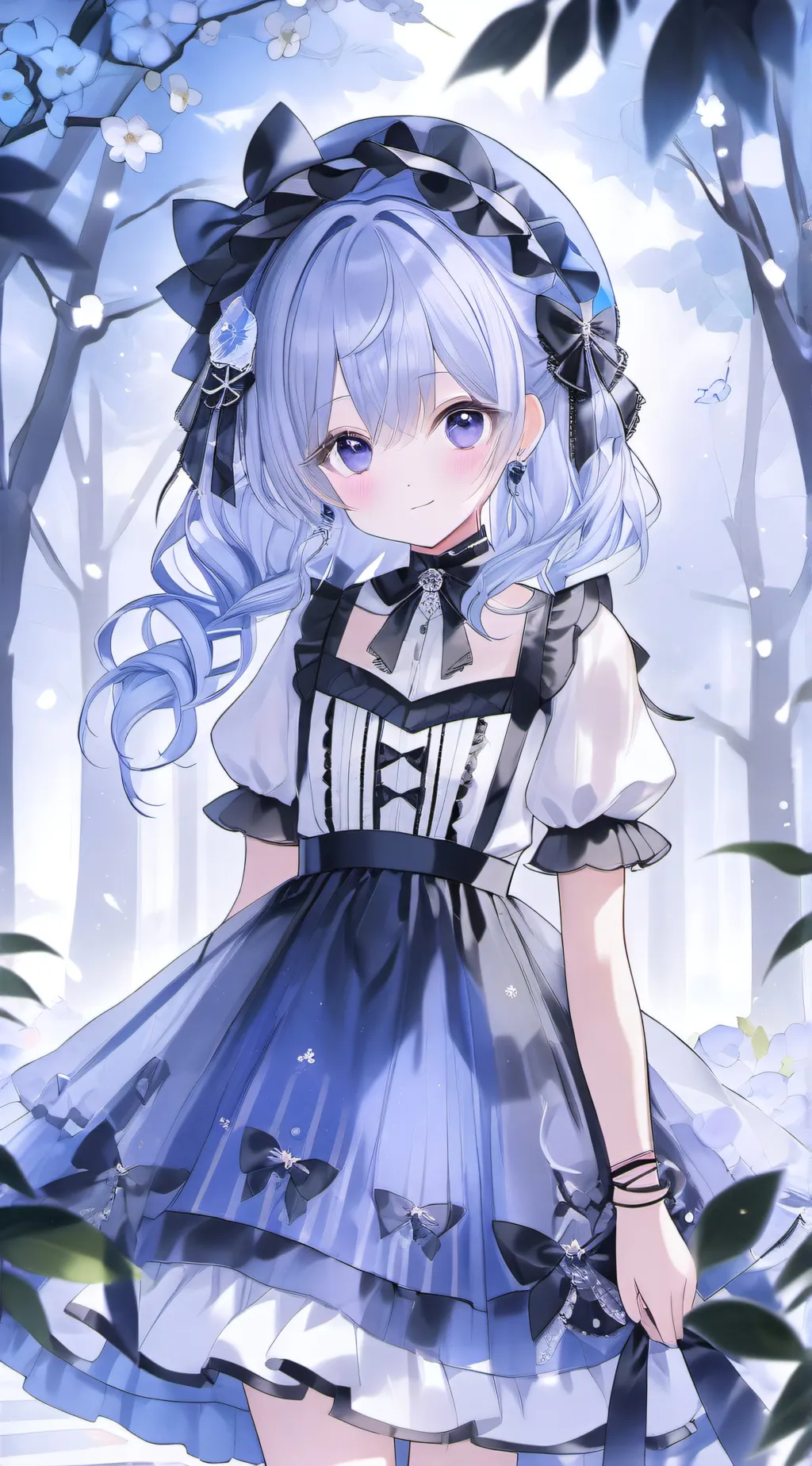 ai character: loli background