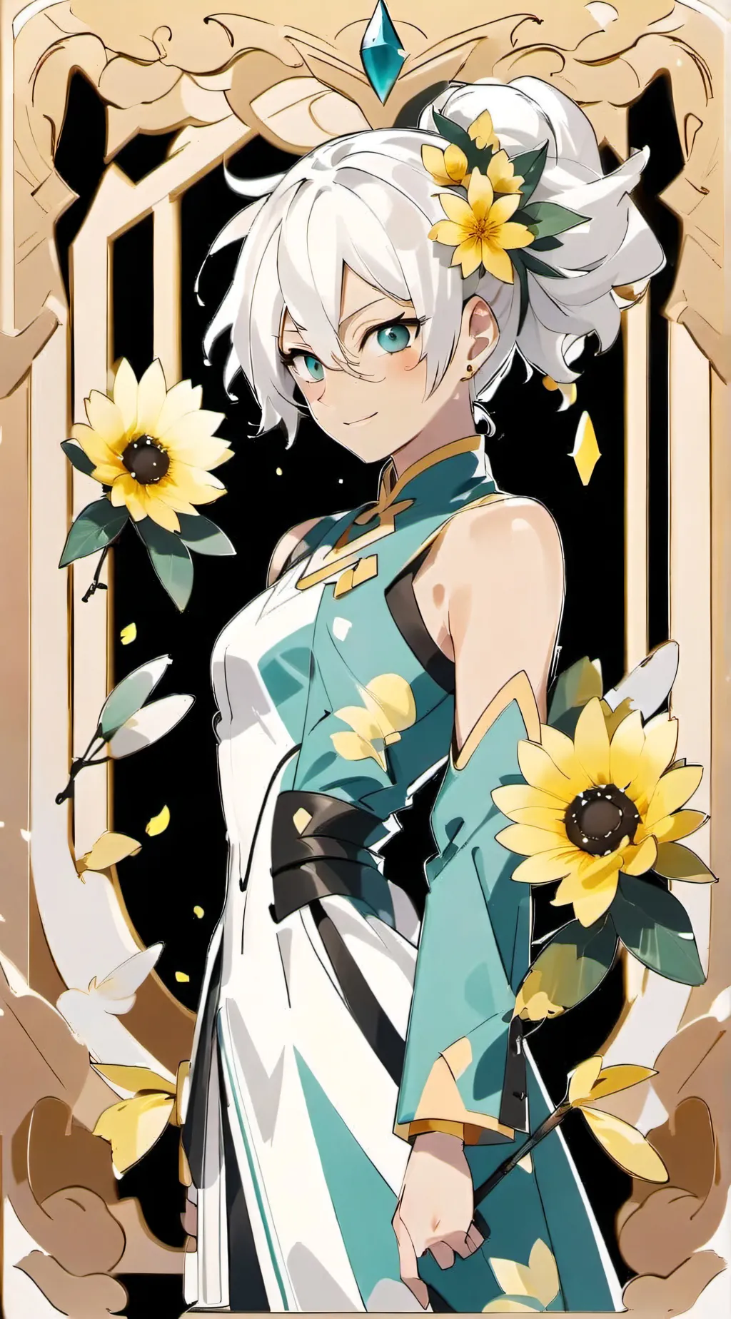 ai character: Demon slayer background