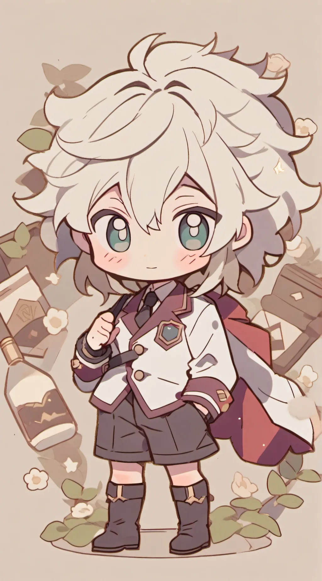 ai character: MHA idk im bored background