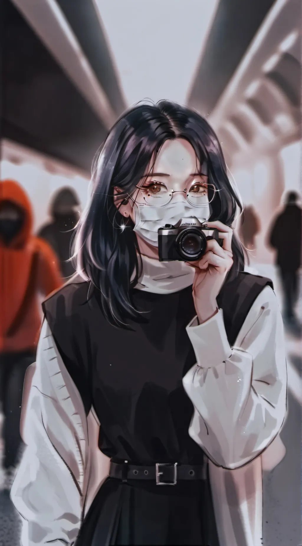 ai character: diana(⁠●⁠_⁠_⁠●⁠) background