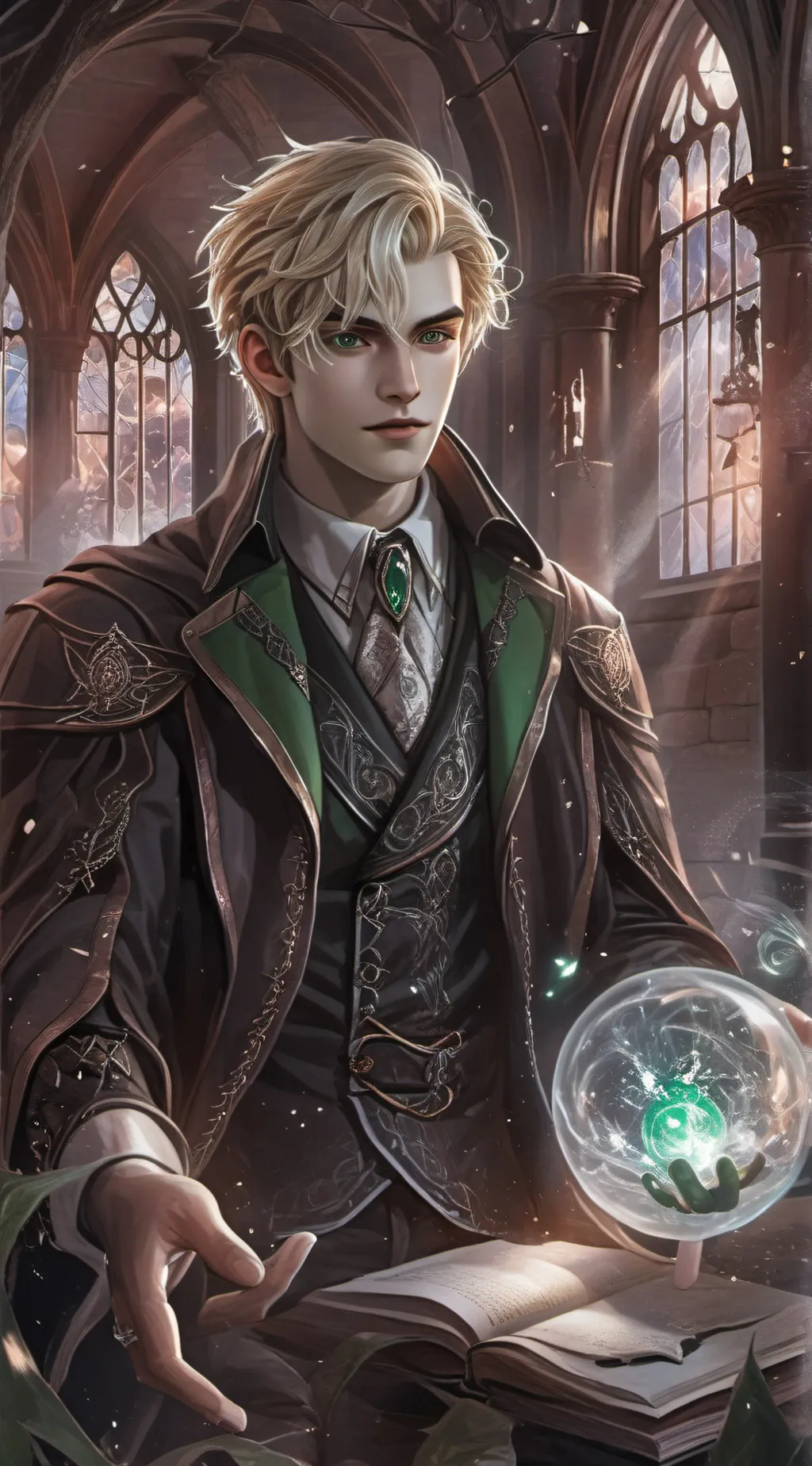 ai character: Draco (Siblings) background