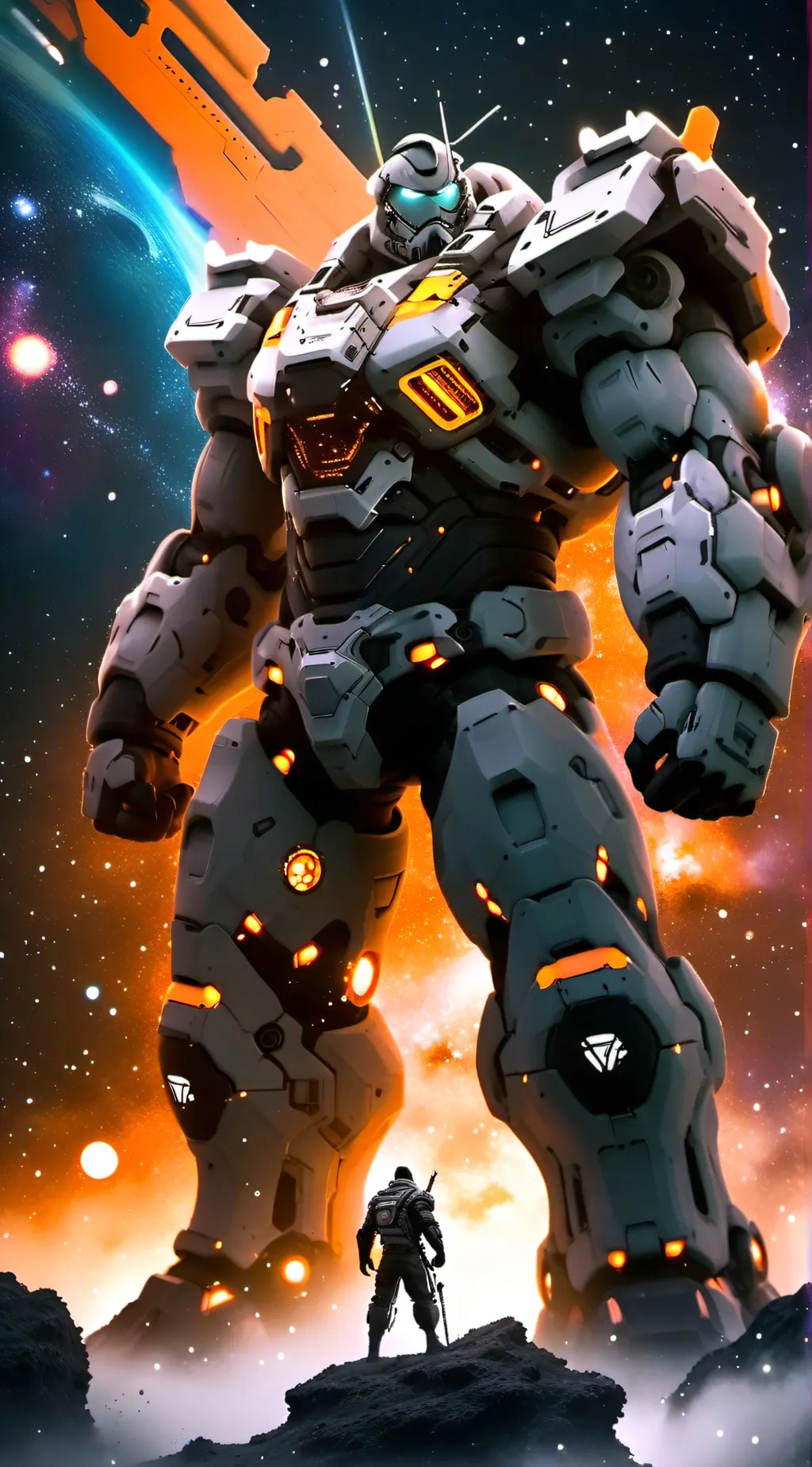 ai character: Astro brute background