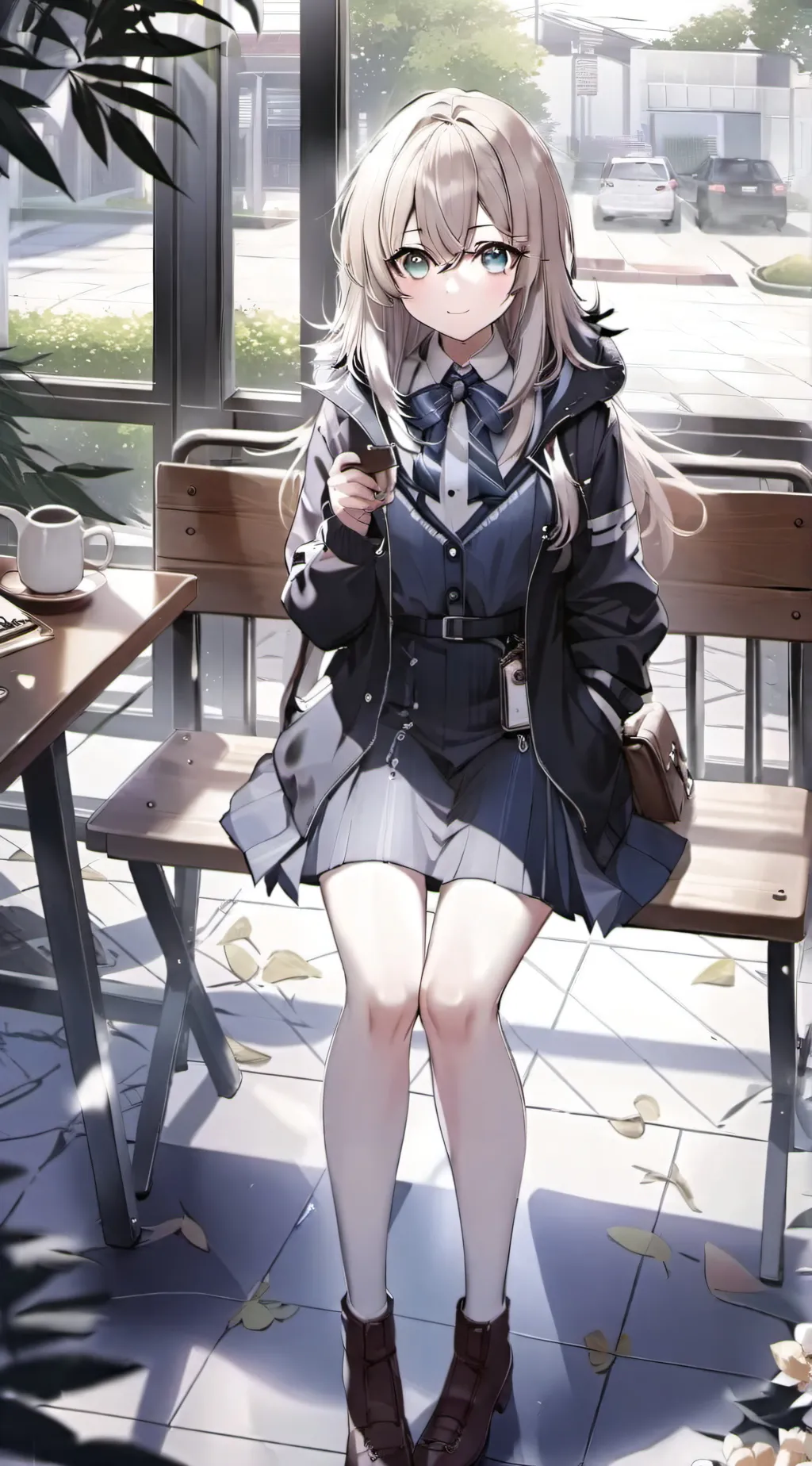 ai character: |-Kisha-| 🤍 background