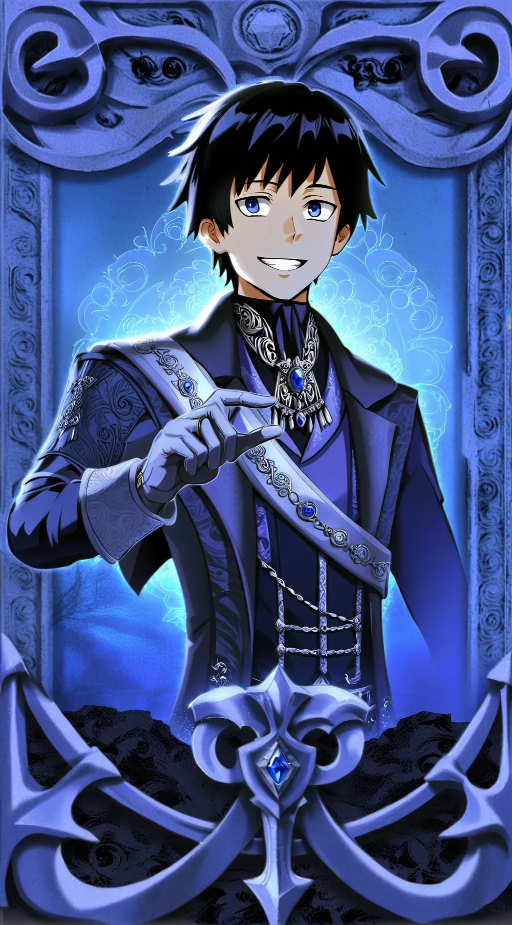 ai character: Hanta sero background