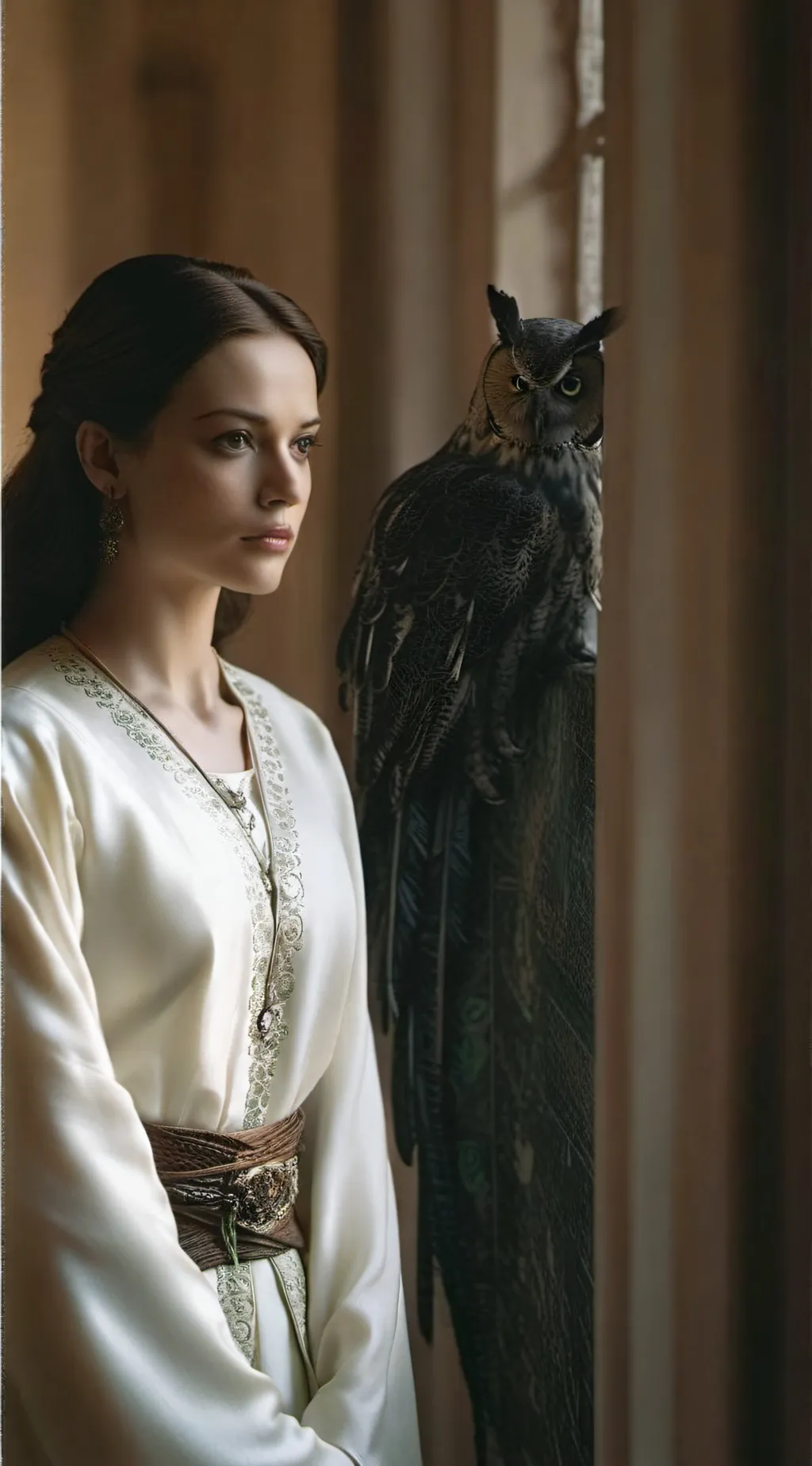 ai character: Josie o Josette  background