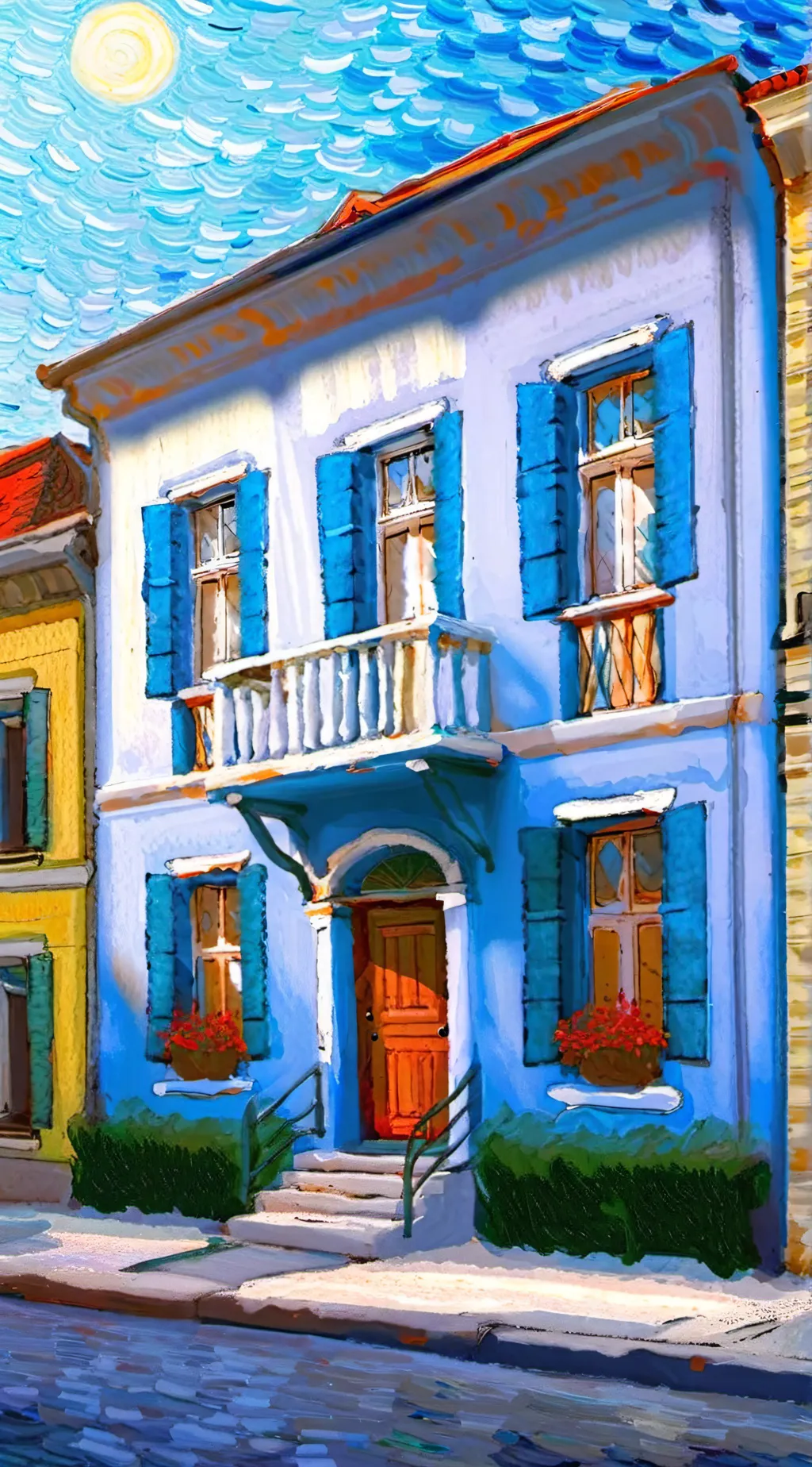 ai character: Sprunki background