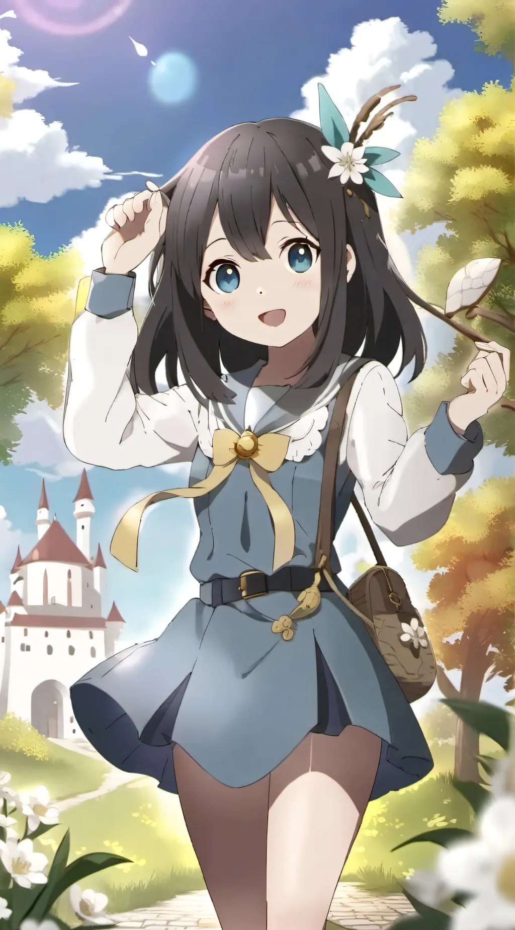 ai character: akko background
