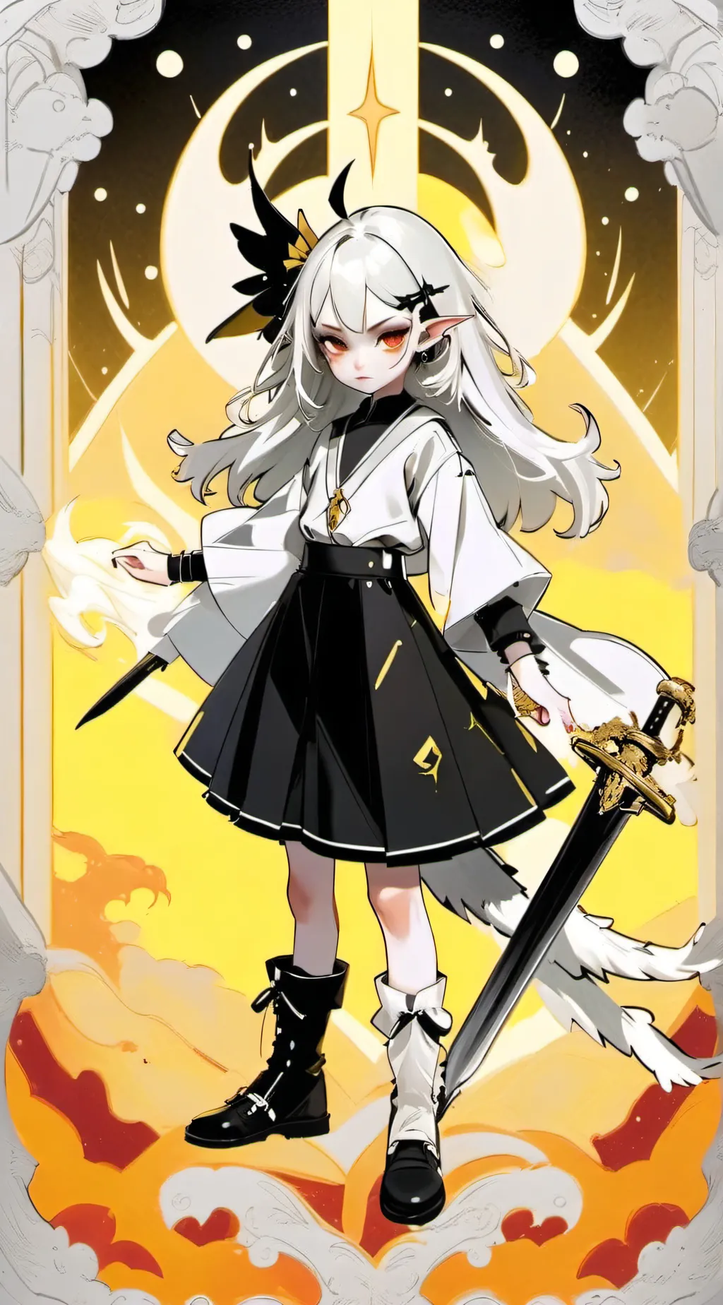 ai character: Nessa Skyrender  background