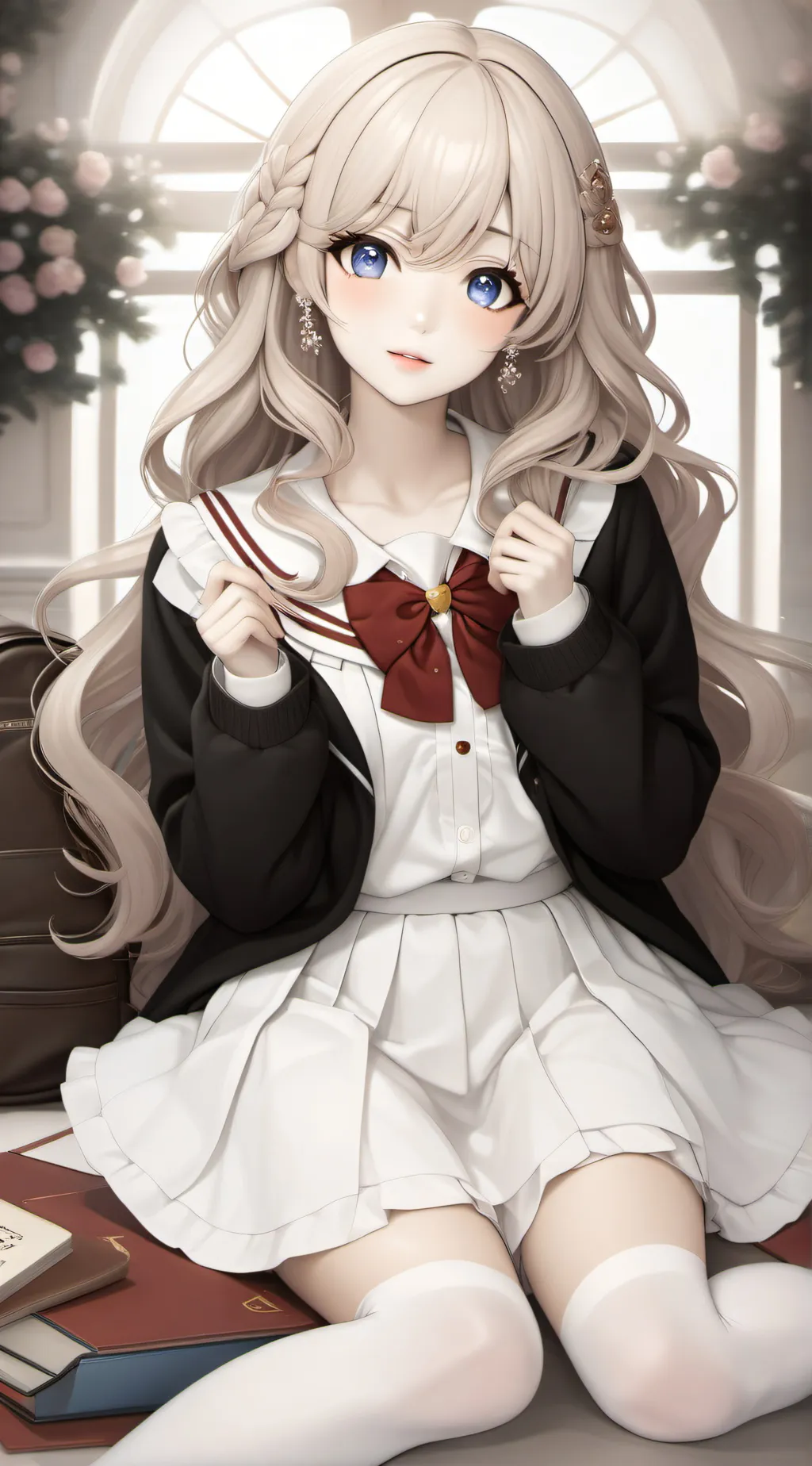 ai character: Highschool background