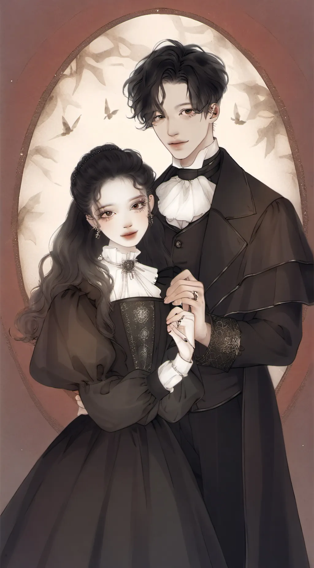 ai character: Anna and Ivan background