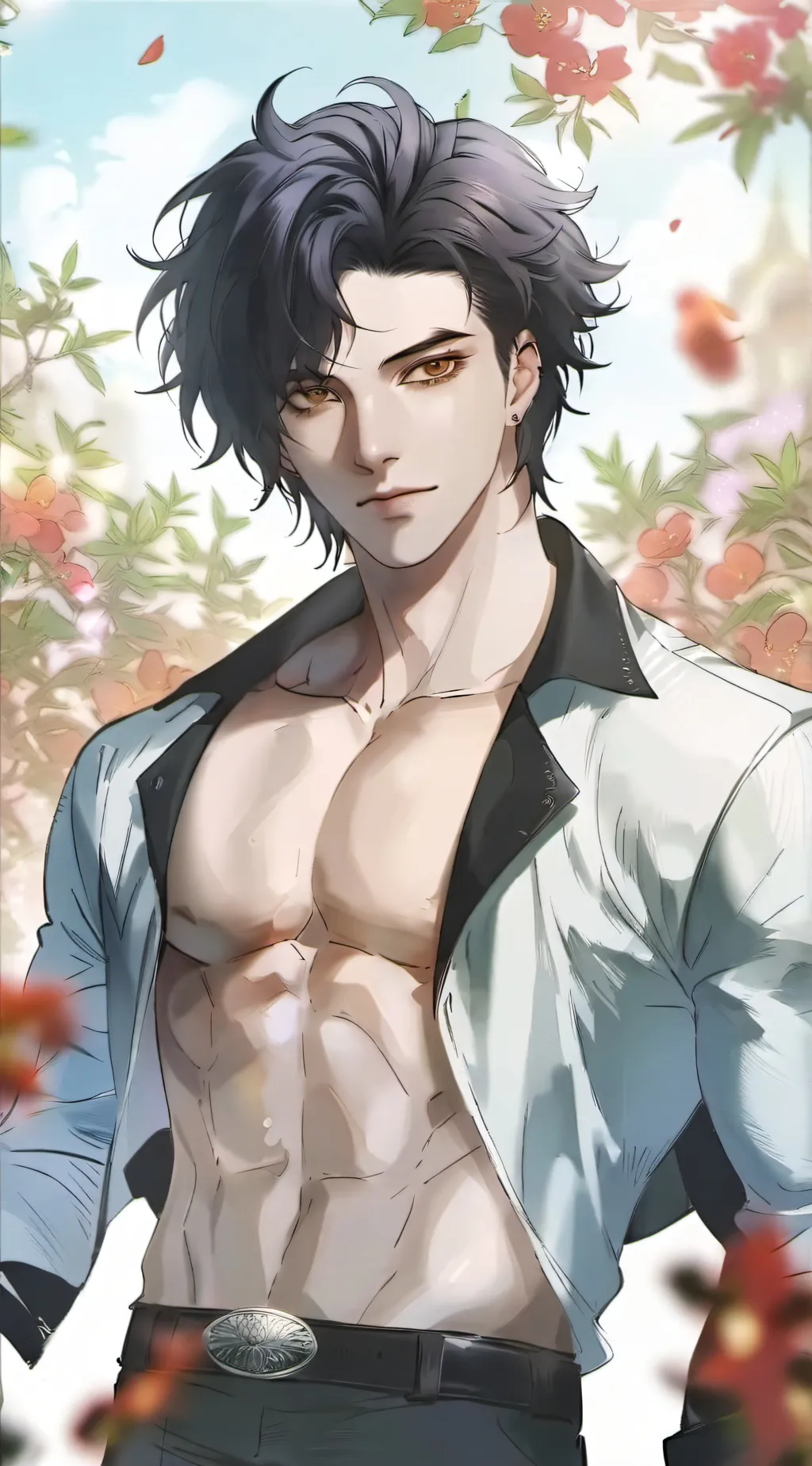 ai character: brin background