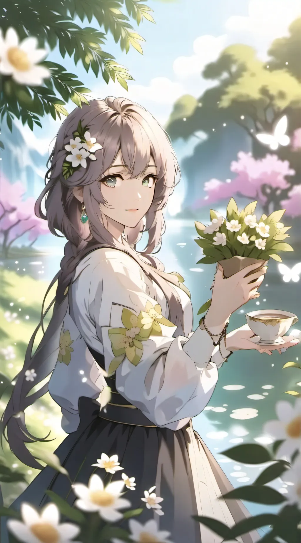 ai character: bella background