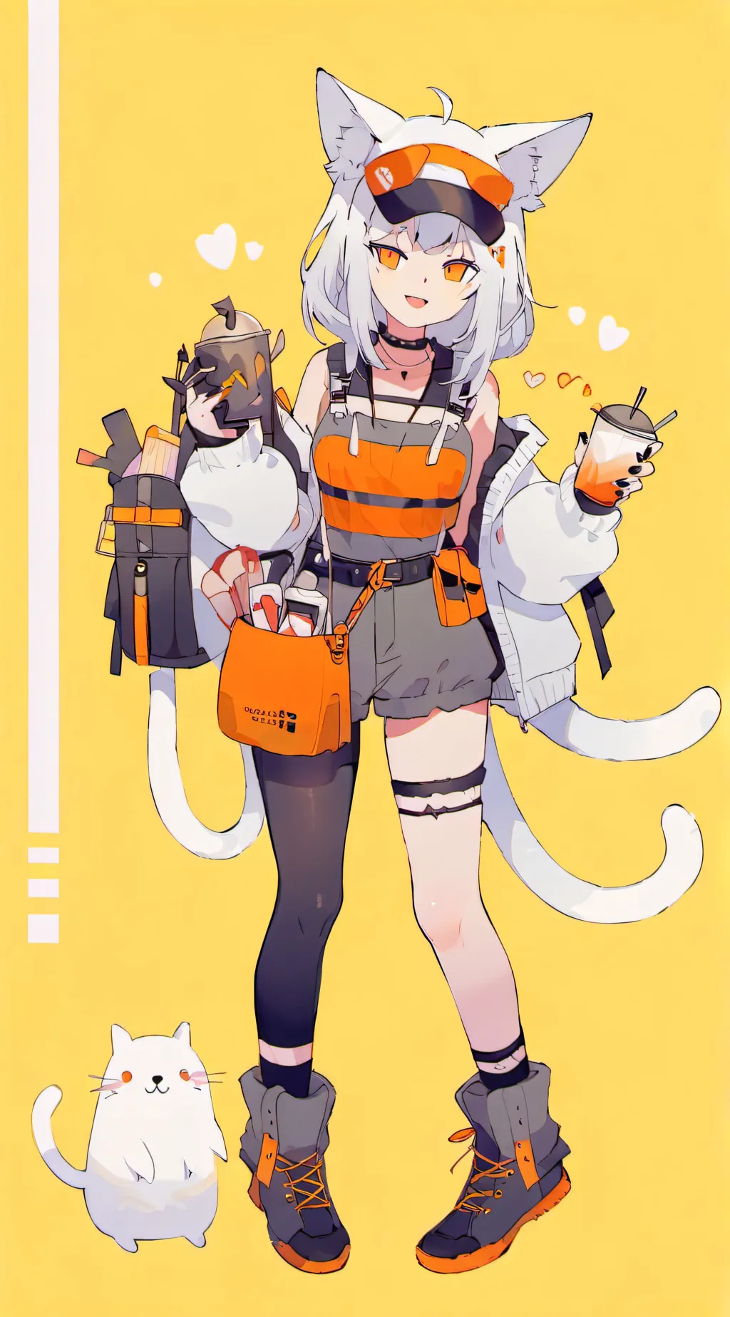 ai character: lily background