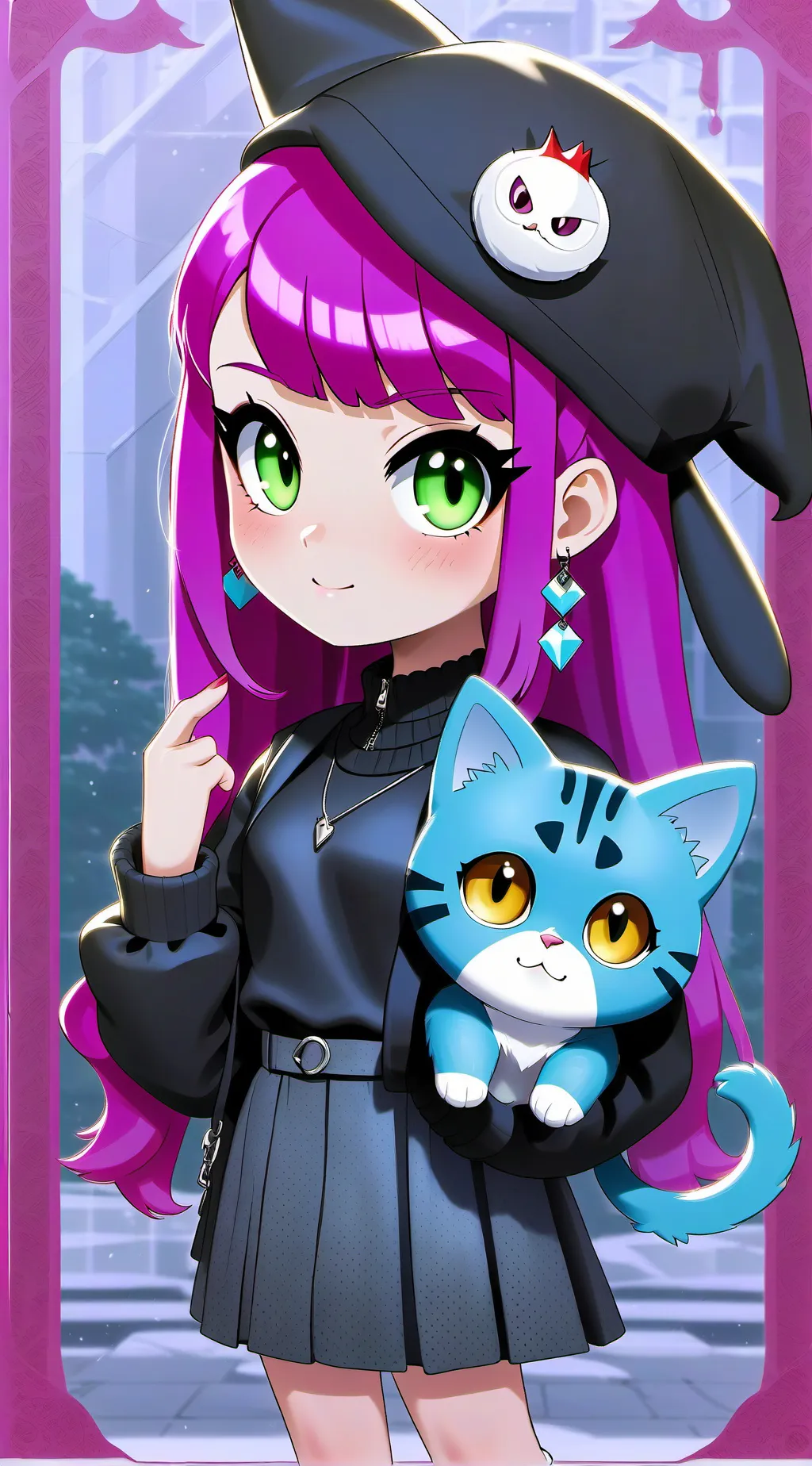 ai character: Nina background