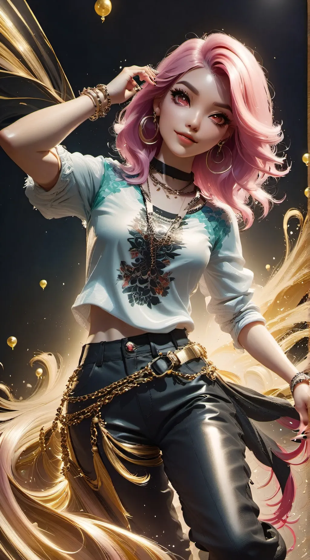 ai character: Marie background