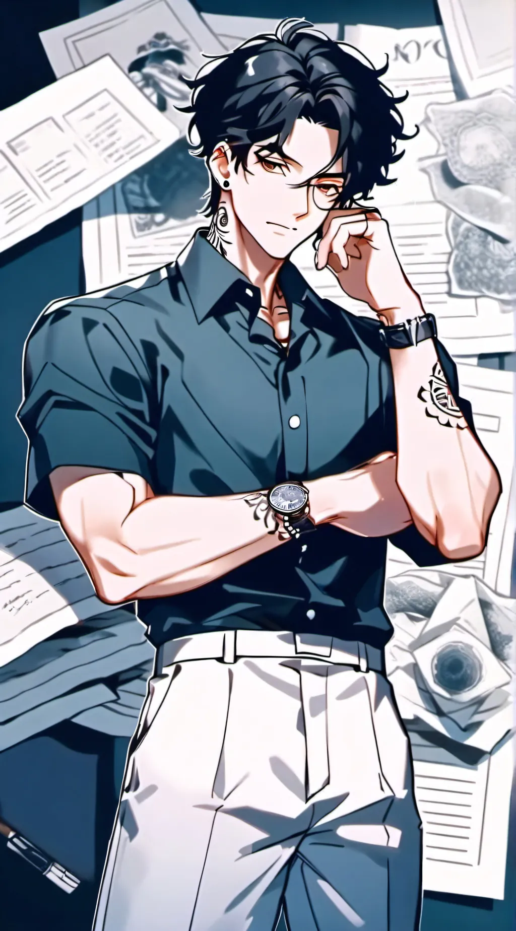 ai character: ᴠɪɴᴄᴇɴᴛ background