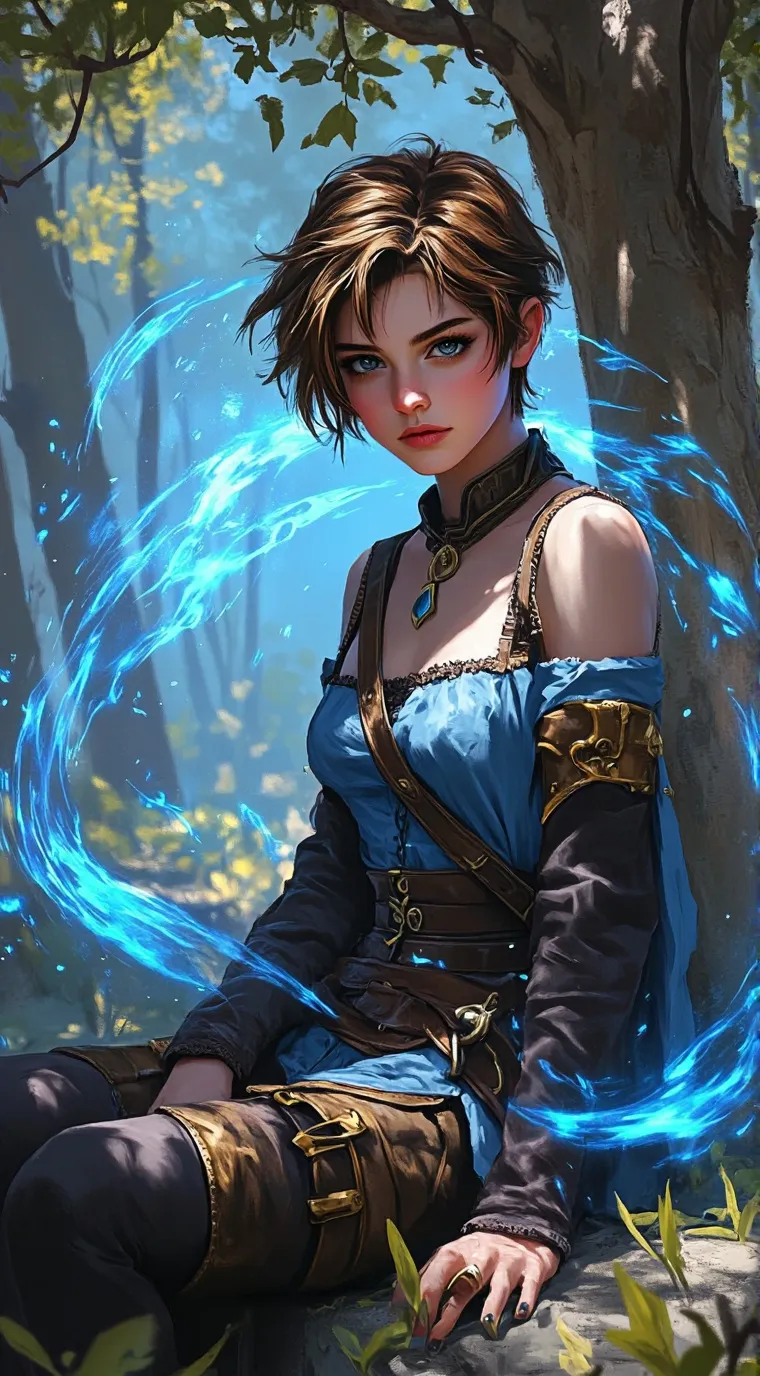 ai character: Gwyn  background