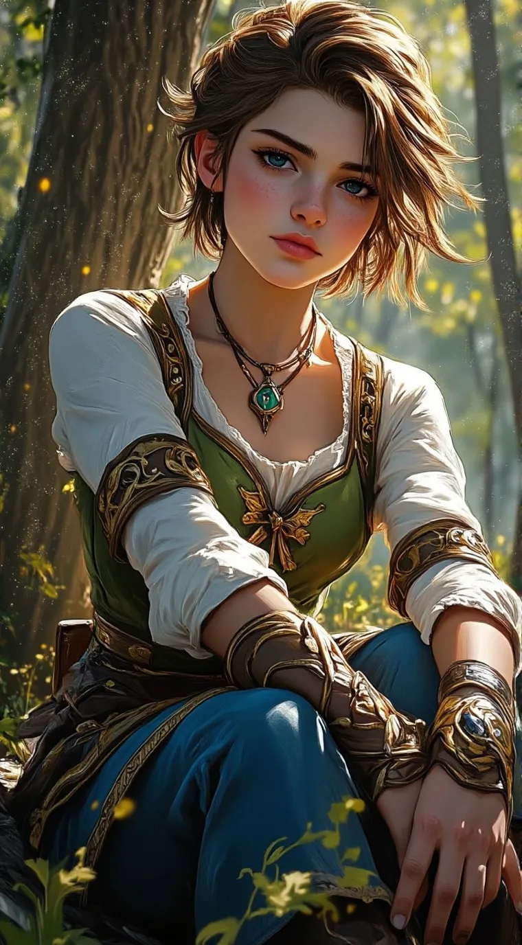 ai character: Lexy background