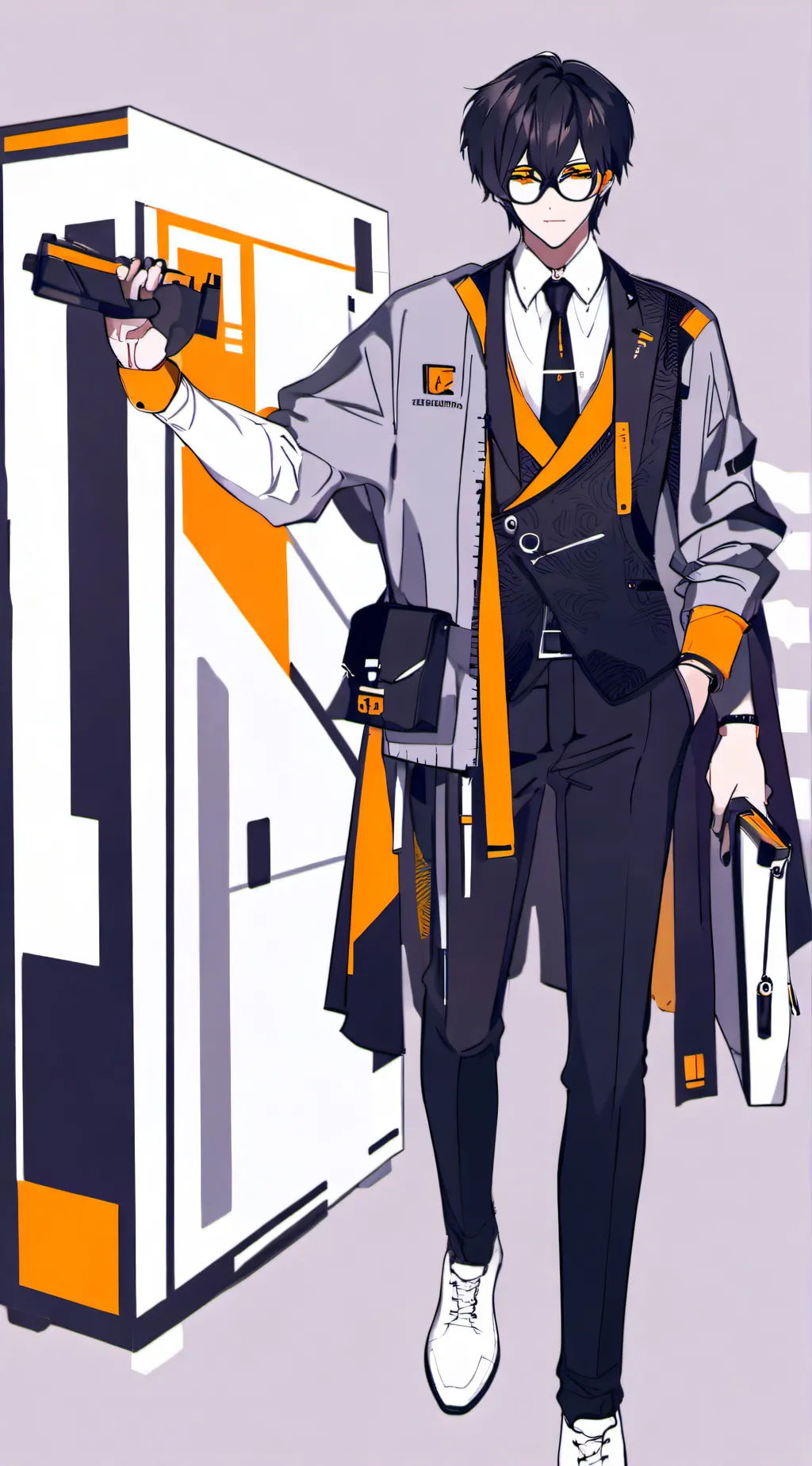 ai character: finish the lyric background