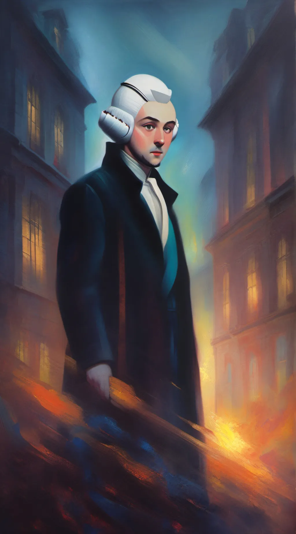 ai character: George Washington- background