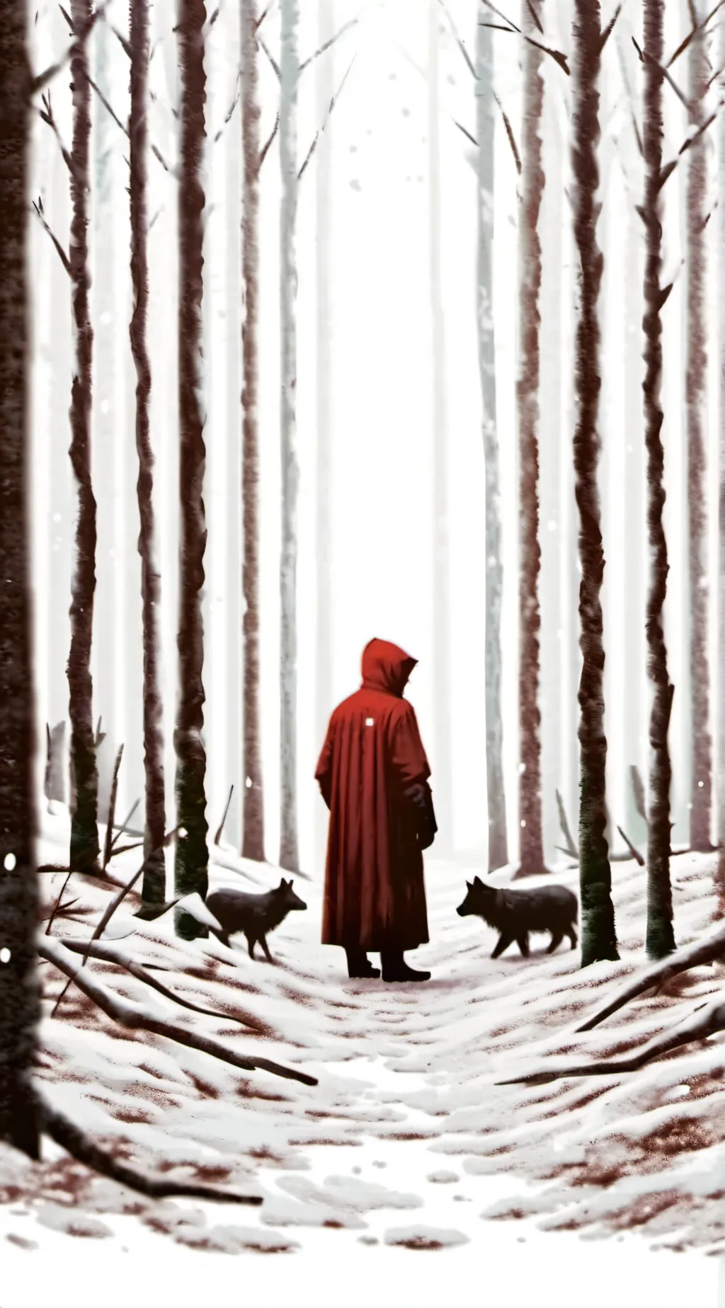 ai character: The forest background