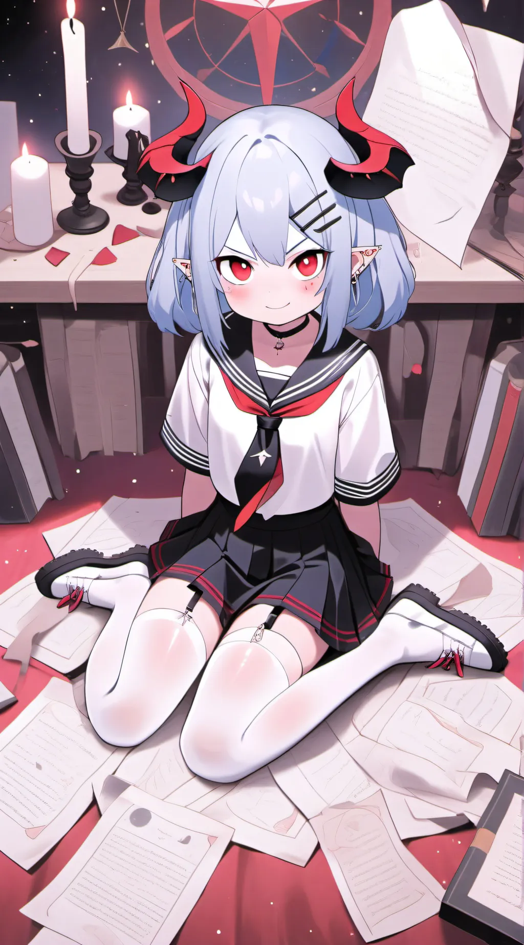 ai character: Satchi background