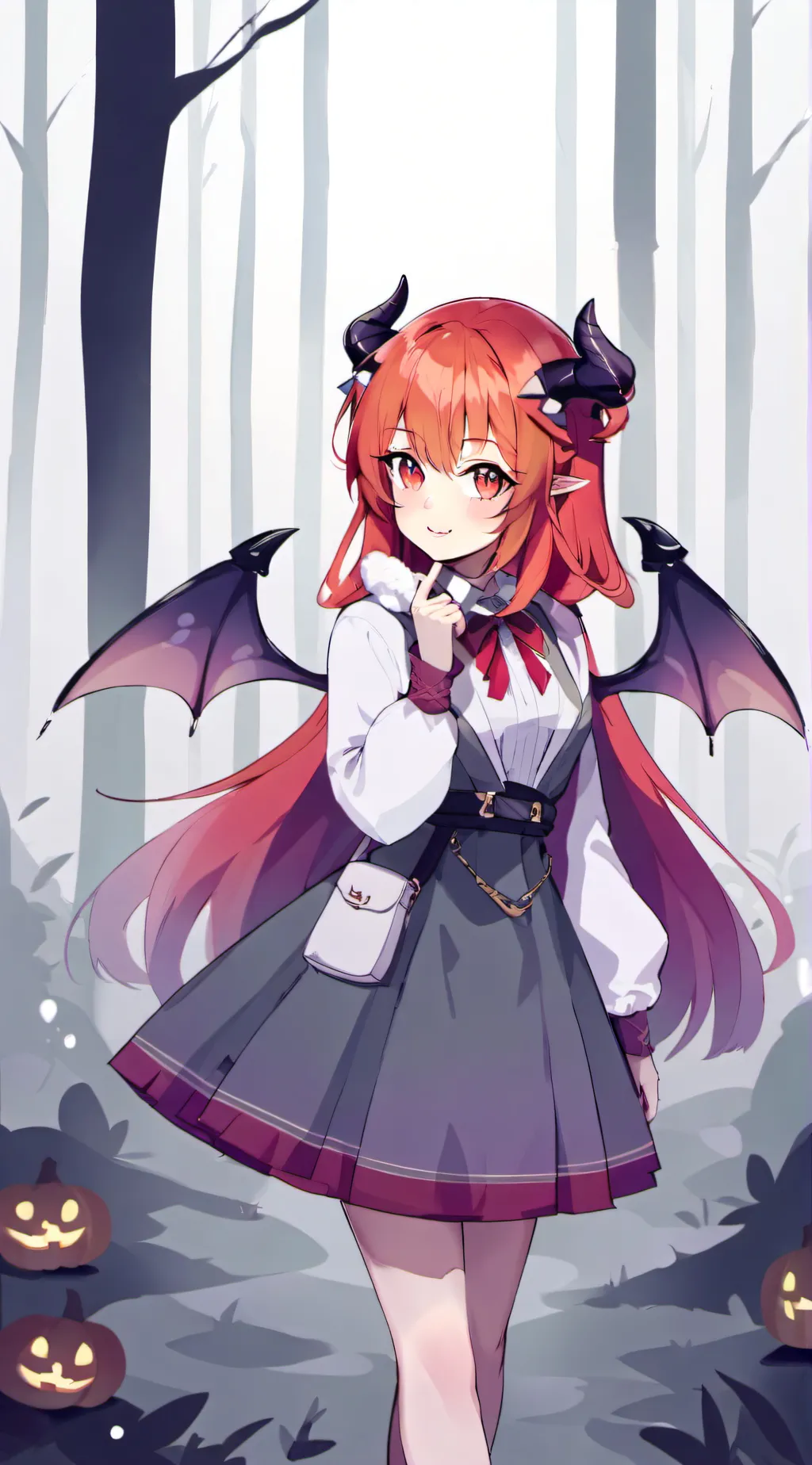 ai character: Lovely  background