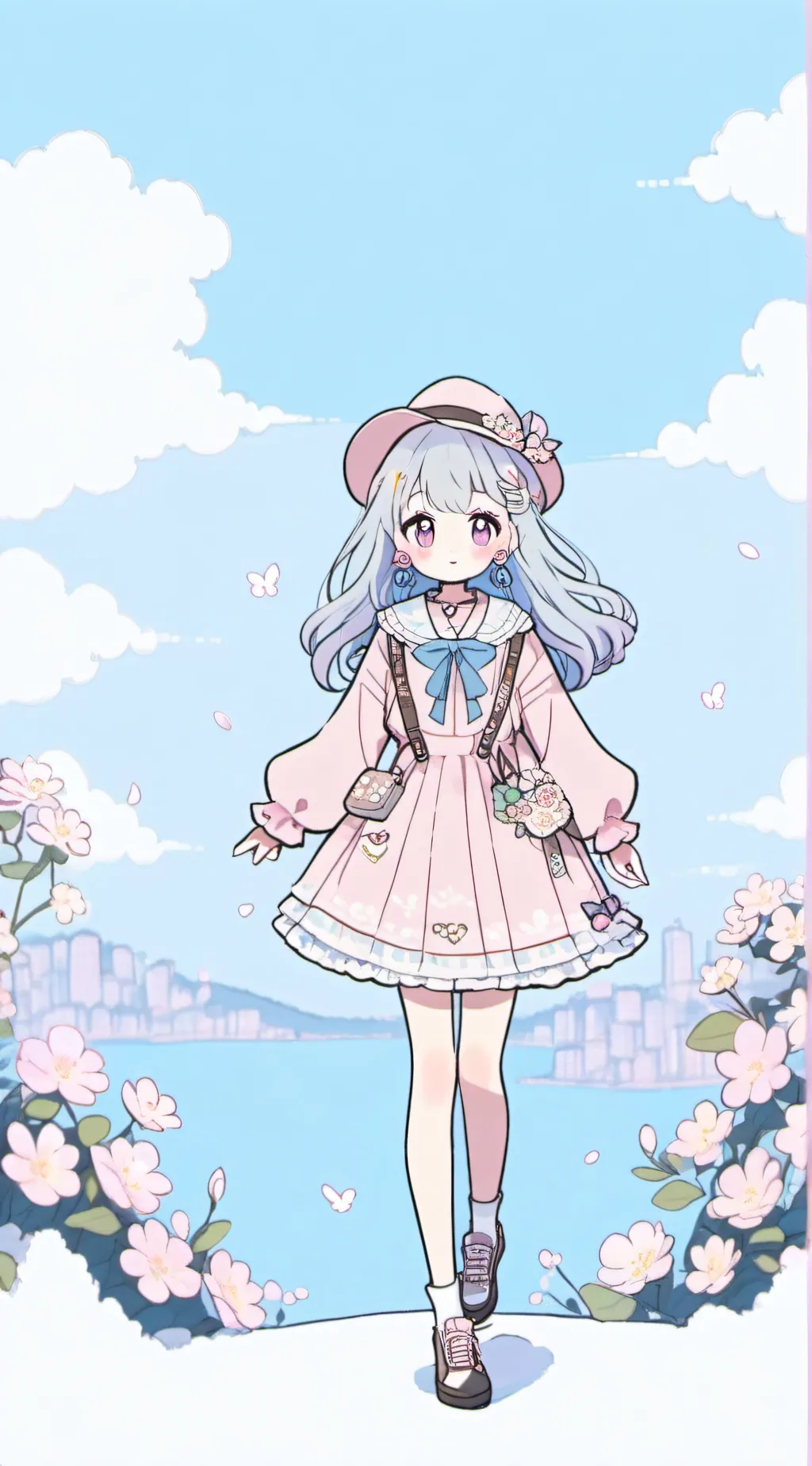 ai character: lia°° background