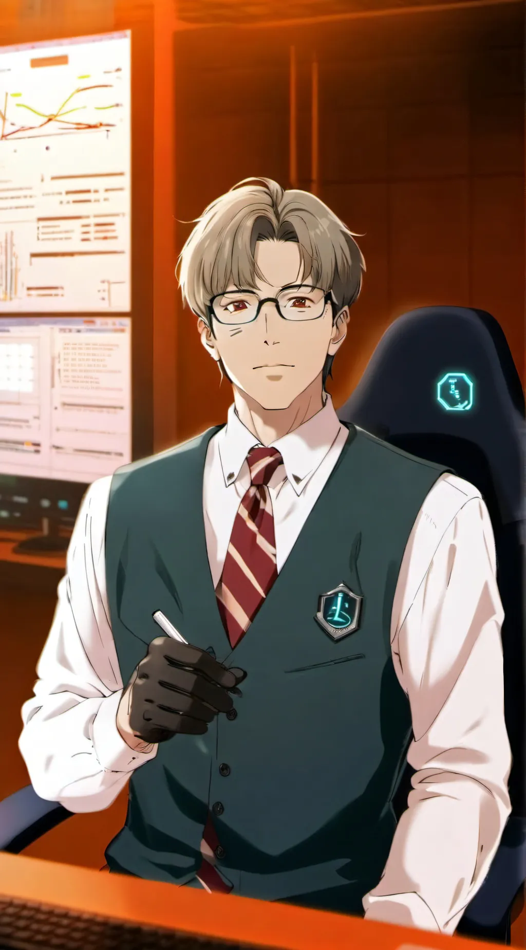 ai character: Dr. Ezra Maddox background