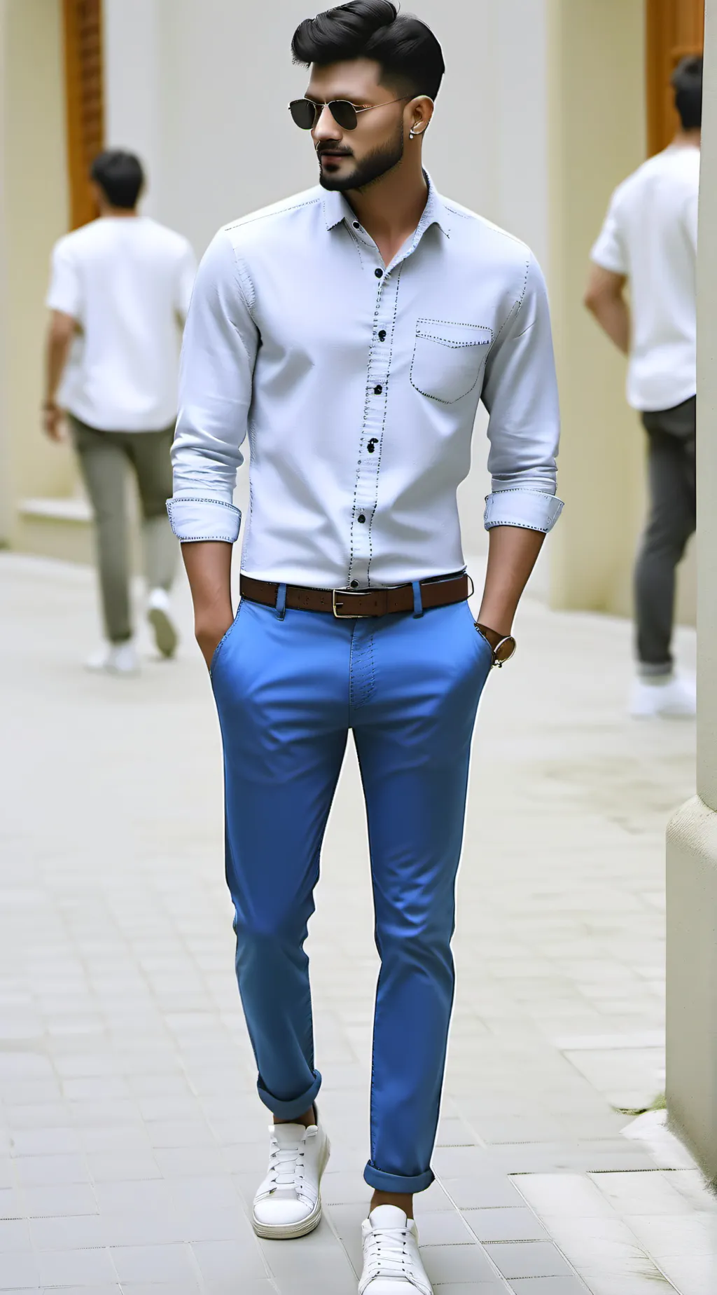 ai character: Samuel topson background