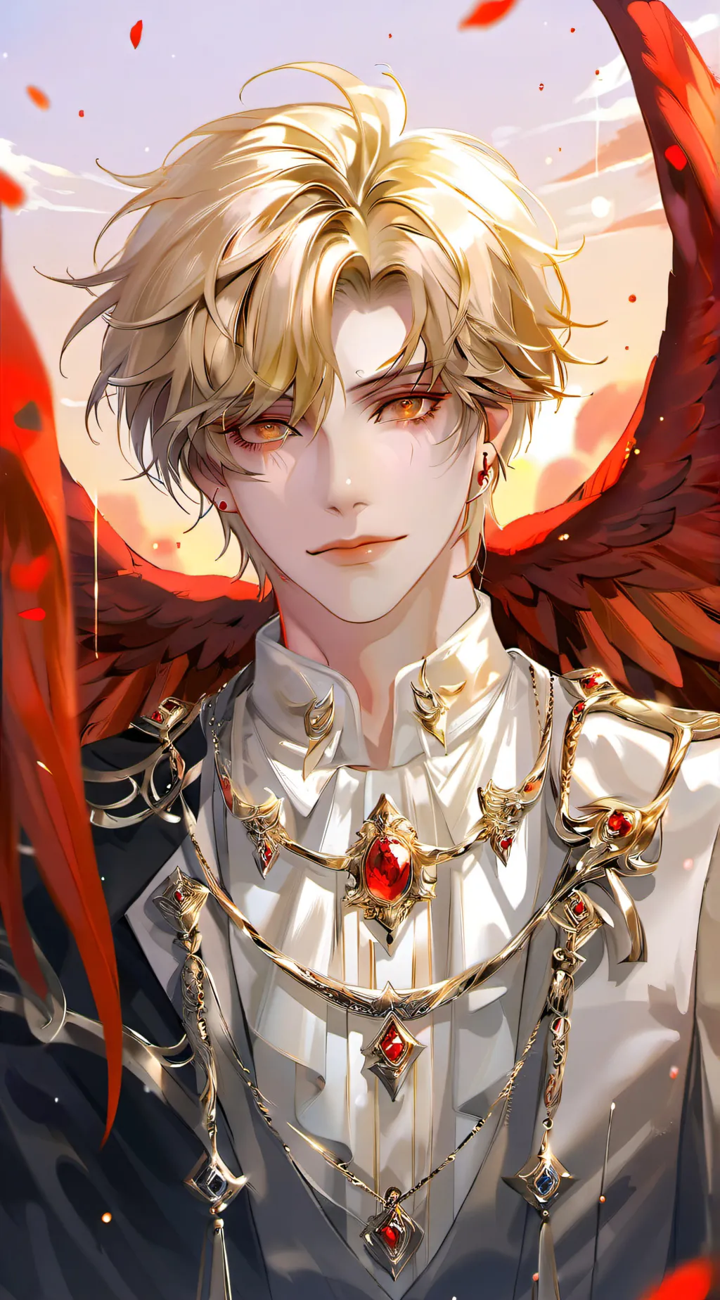 ai character: Keigo Takami  background