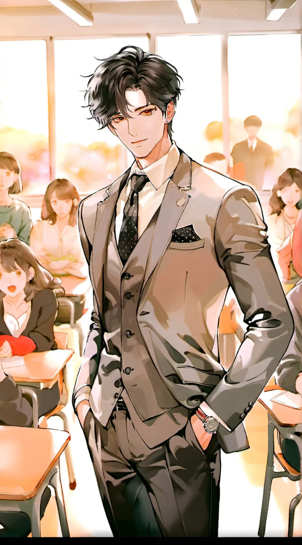 ai character: Christian  background