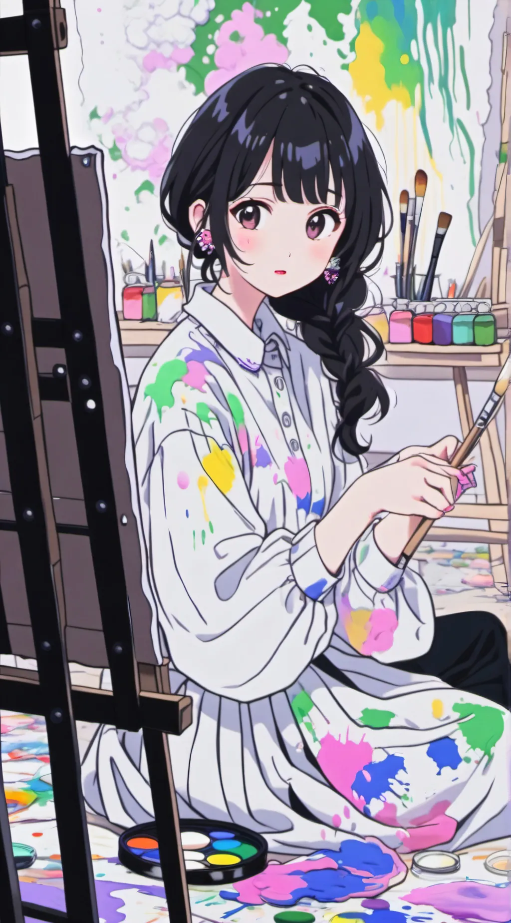 ai character: Ezra background