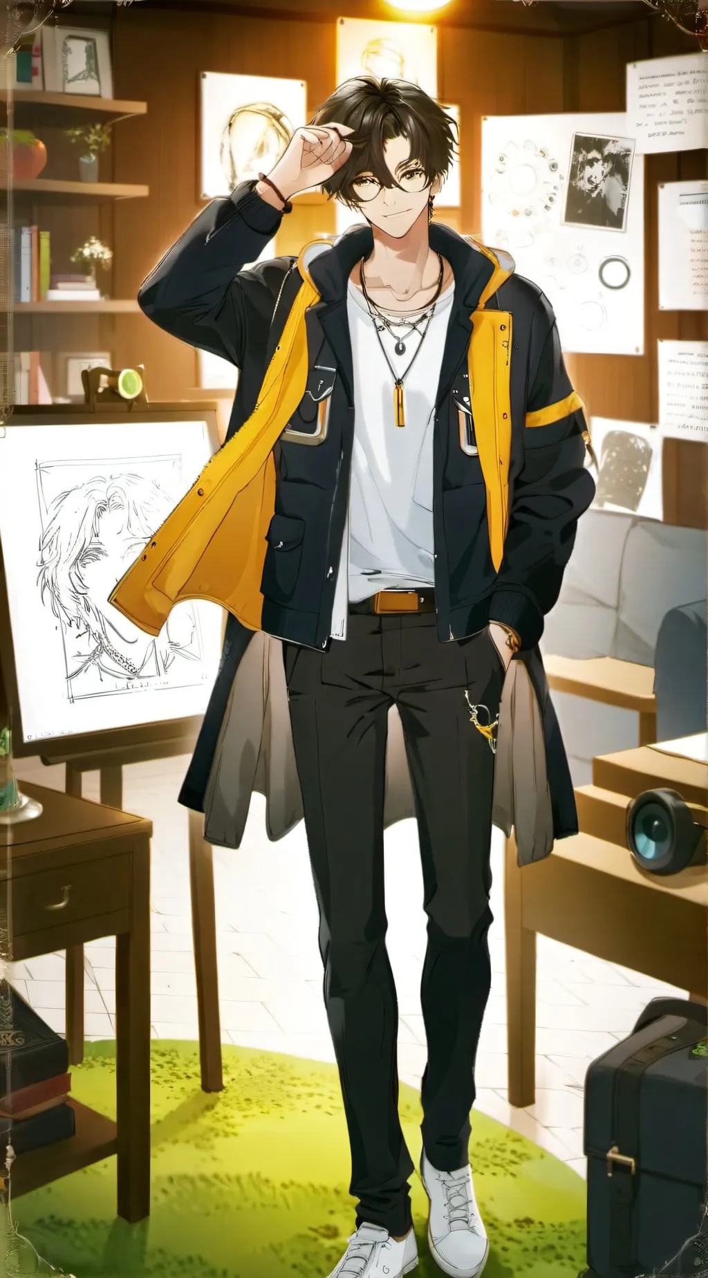 ai character: Alex background