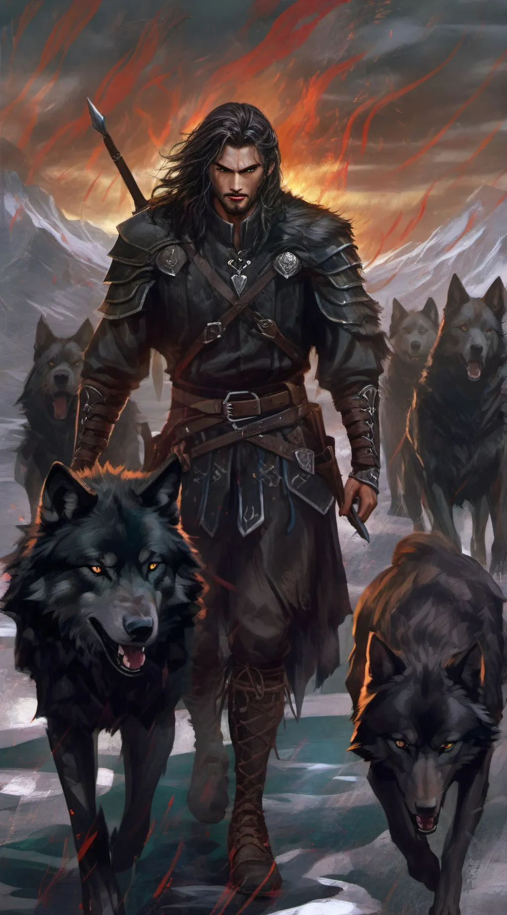 ai character: Jaxon Mulley background