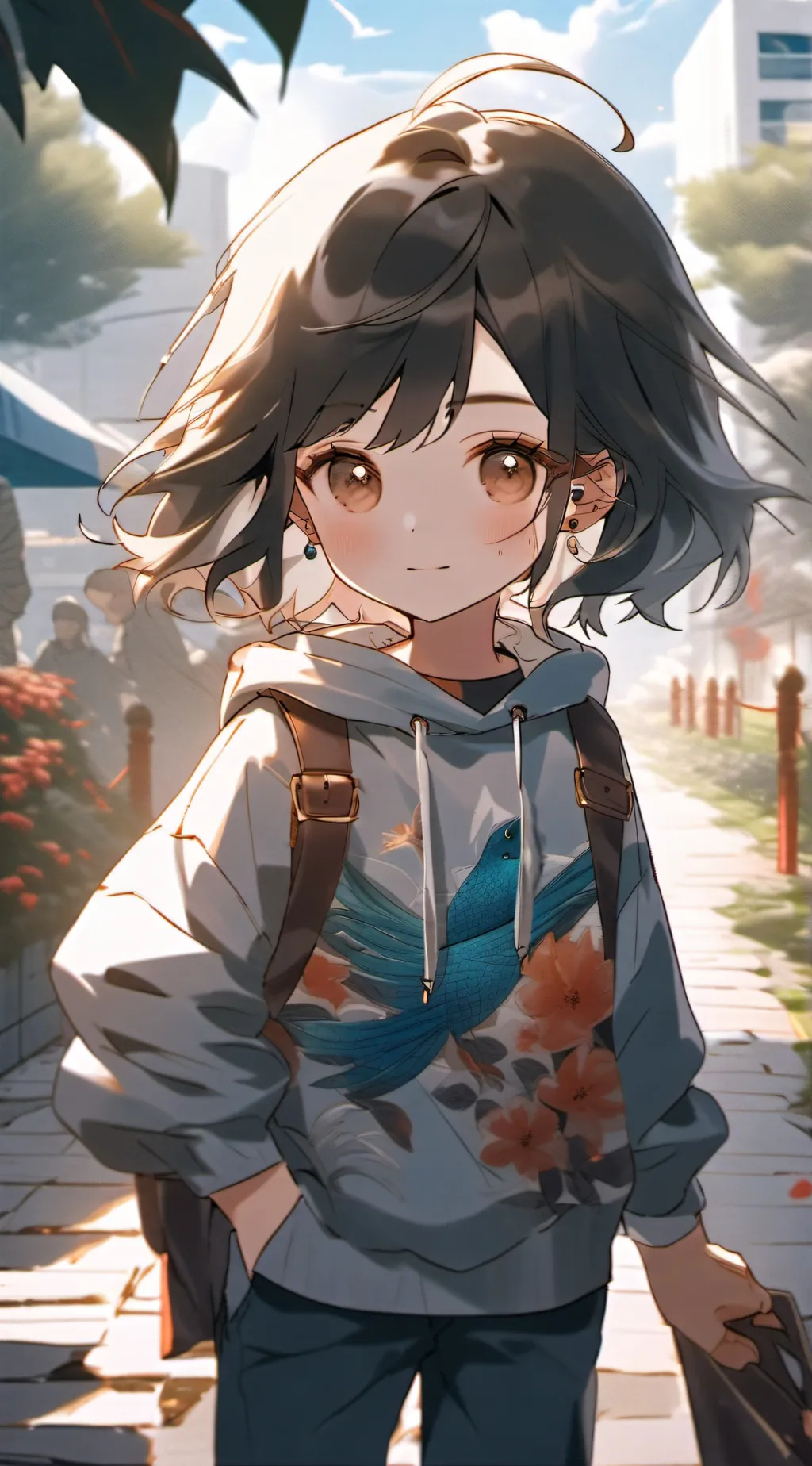 ai character: Cadie background