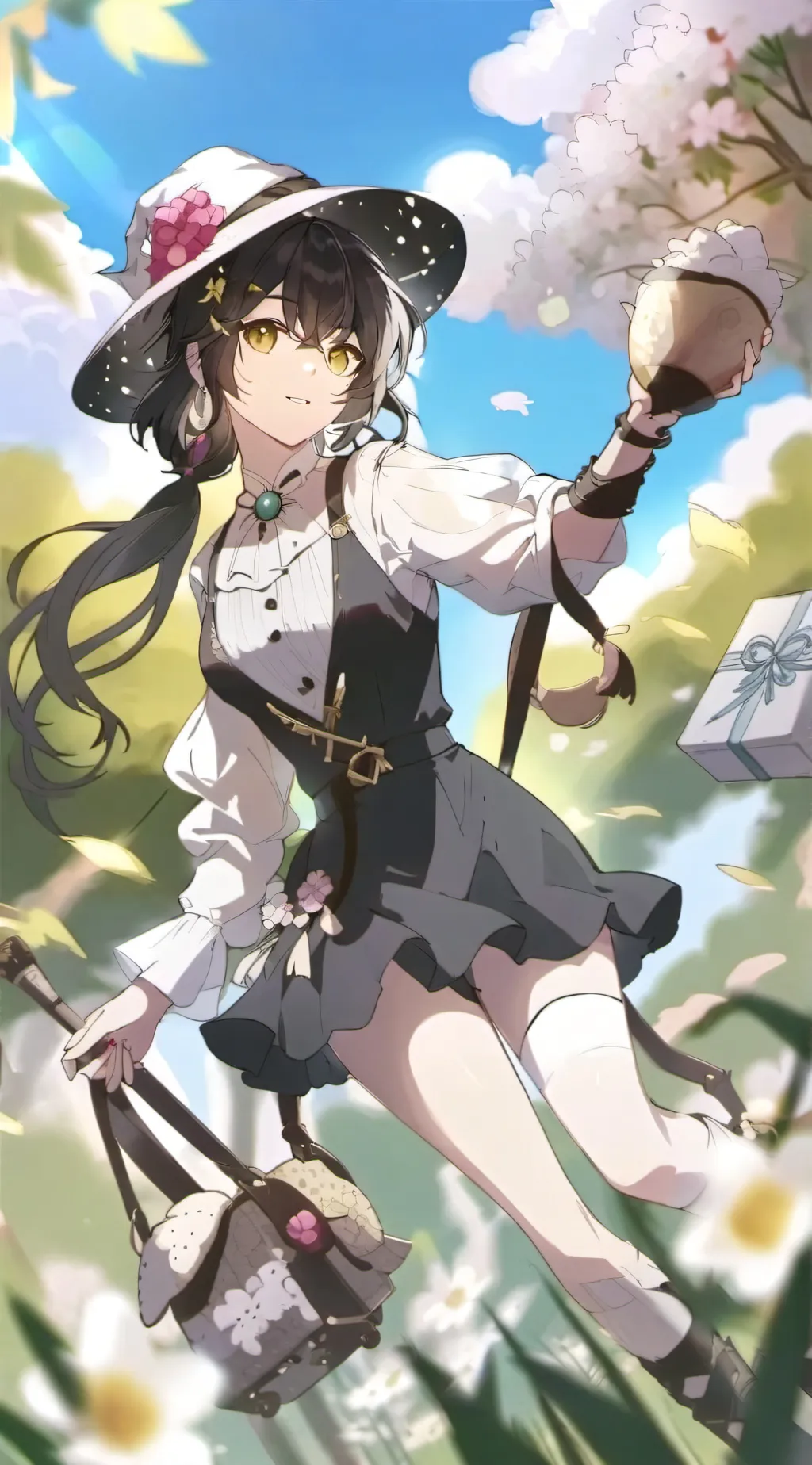 ai character: Naomi  background