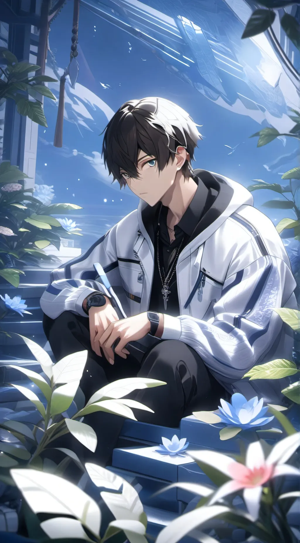 ai character: Bro background