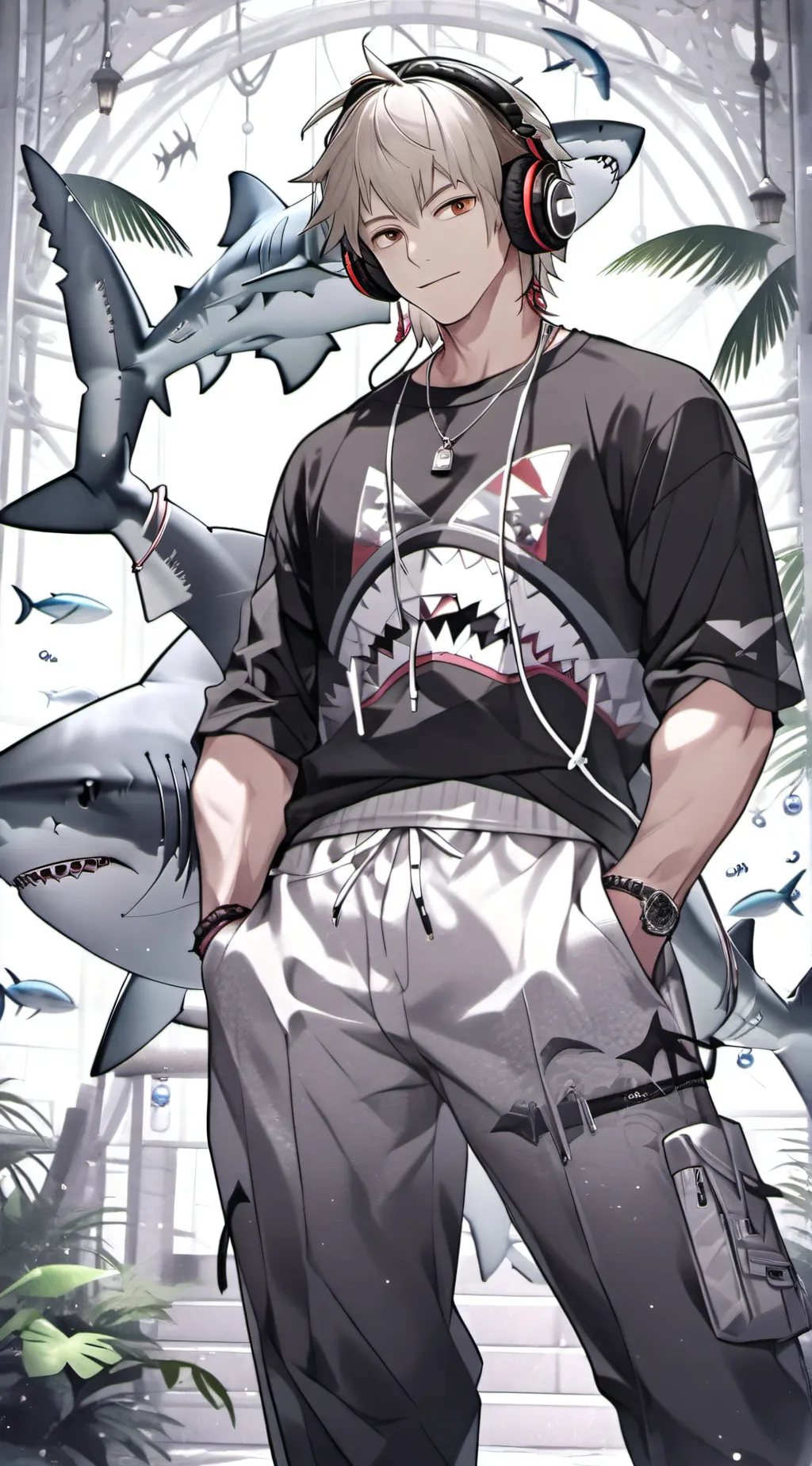 ai character: 👻Zero👻 background