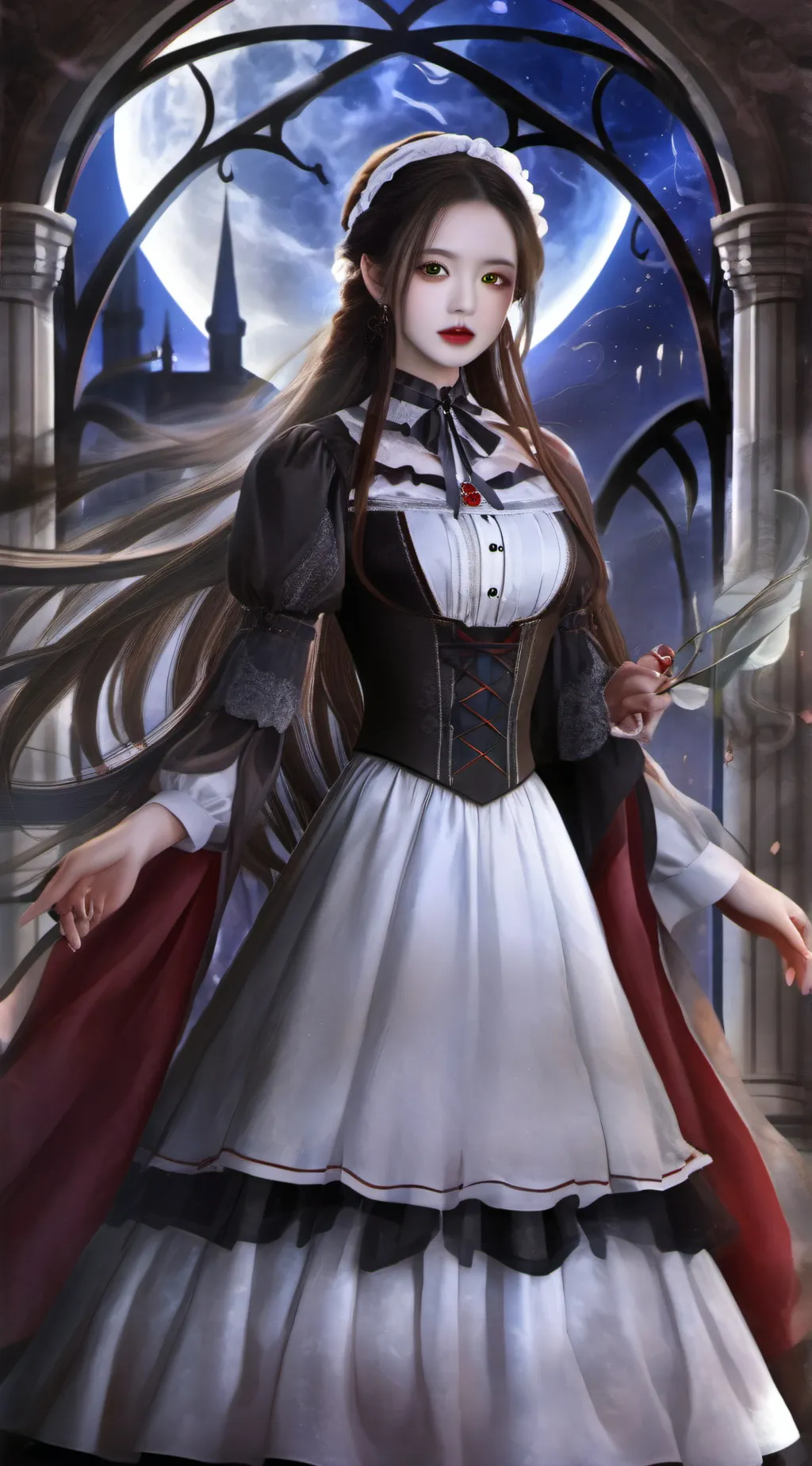 ai character: olivia background