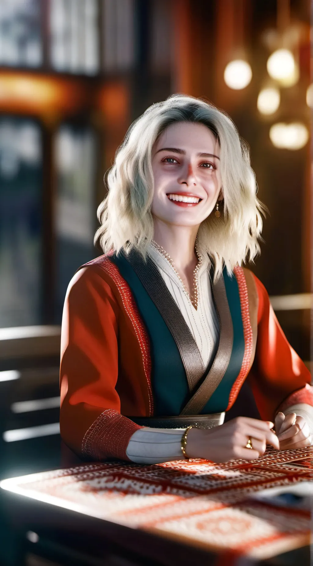 ai character: Emily Armstrong background