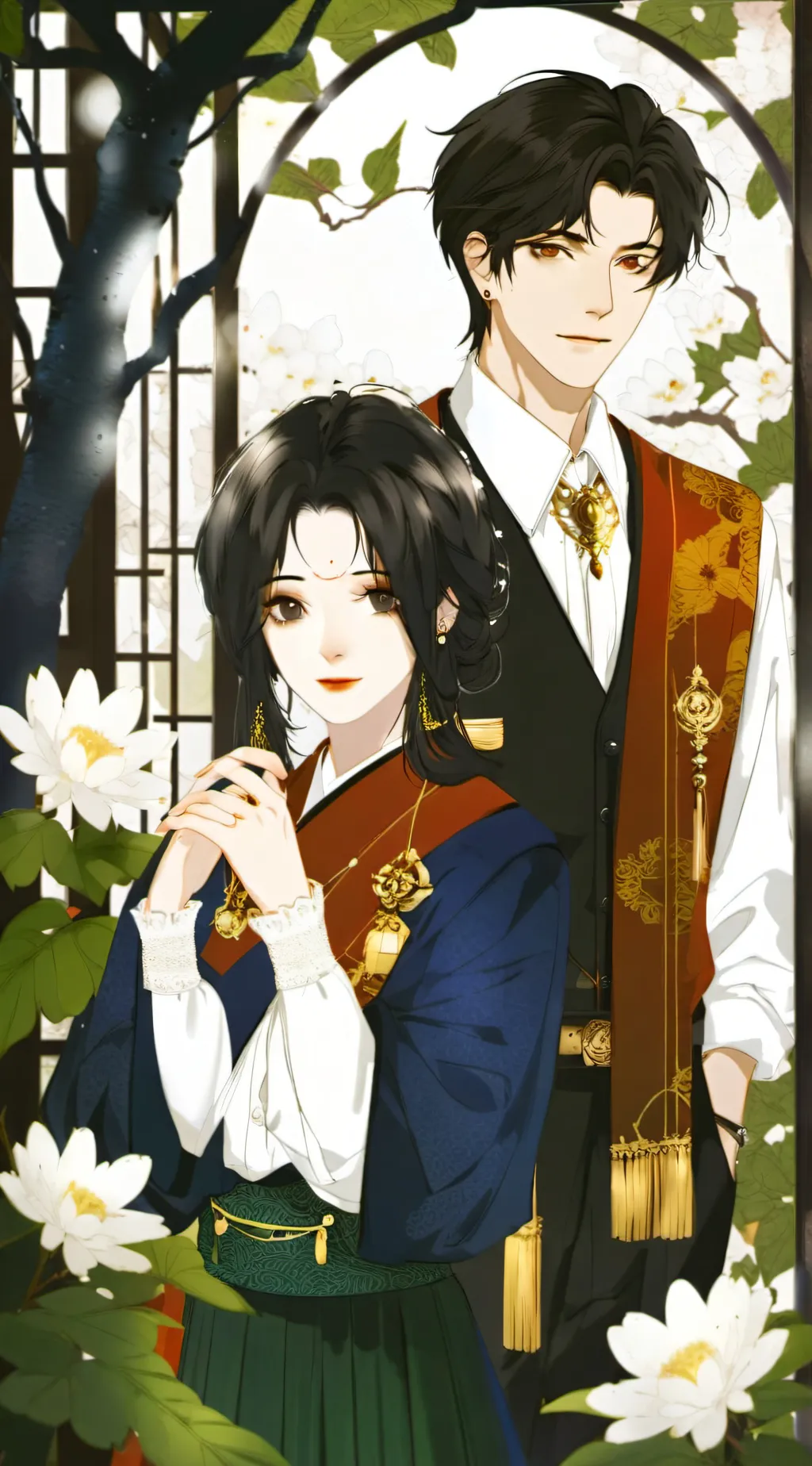 ai character: amy and jake background