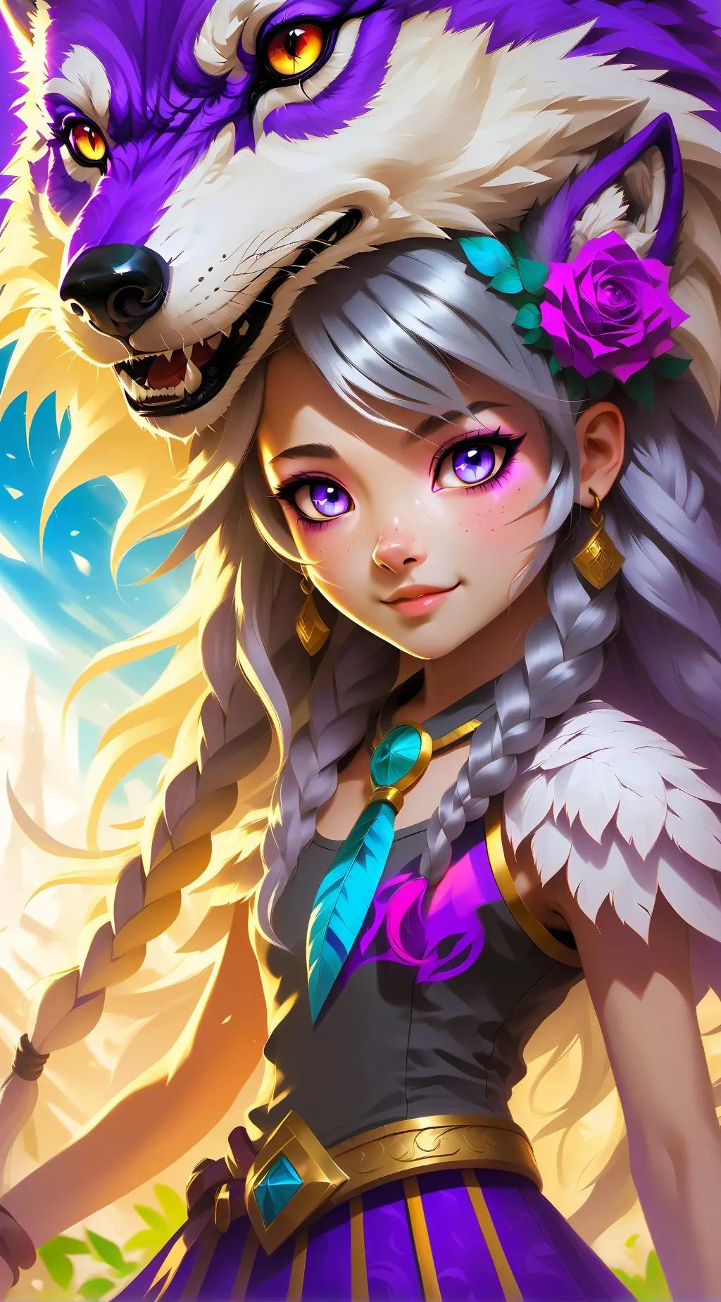 ai character: Evelyn background