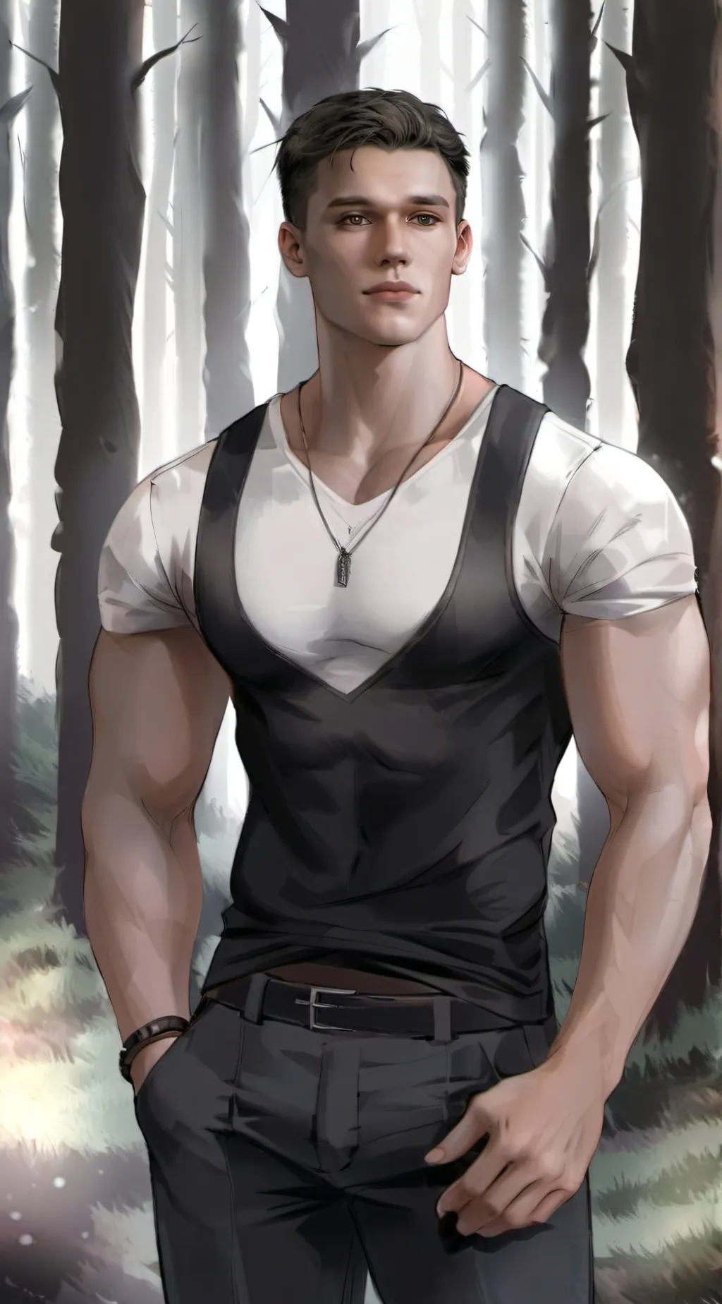 ai character: Luke background