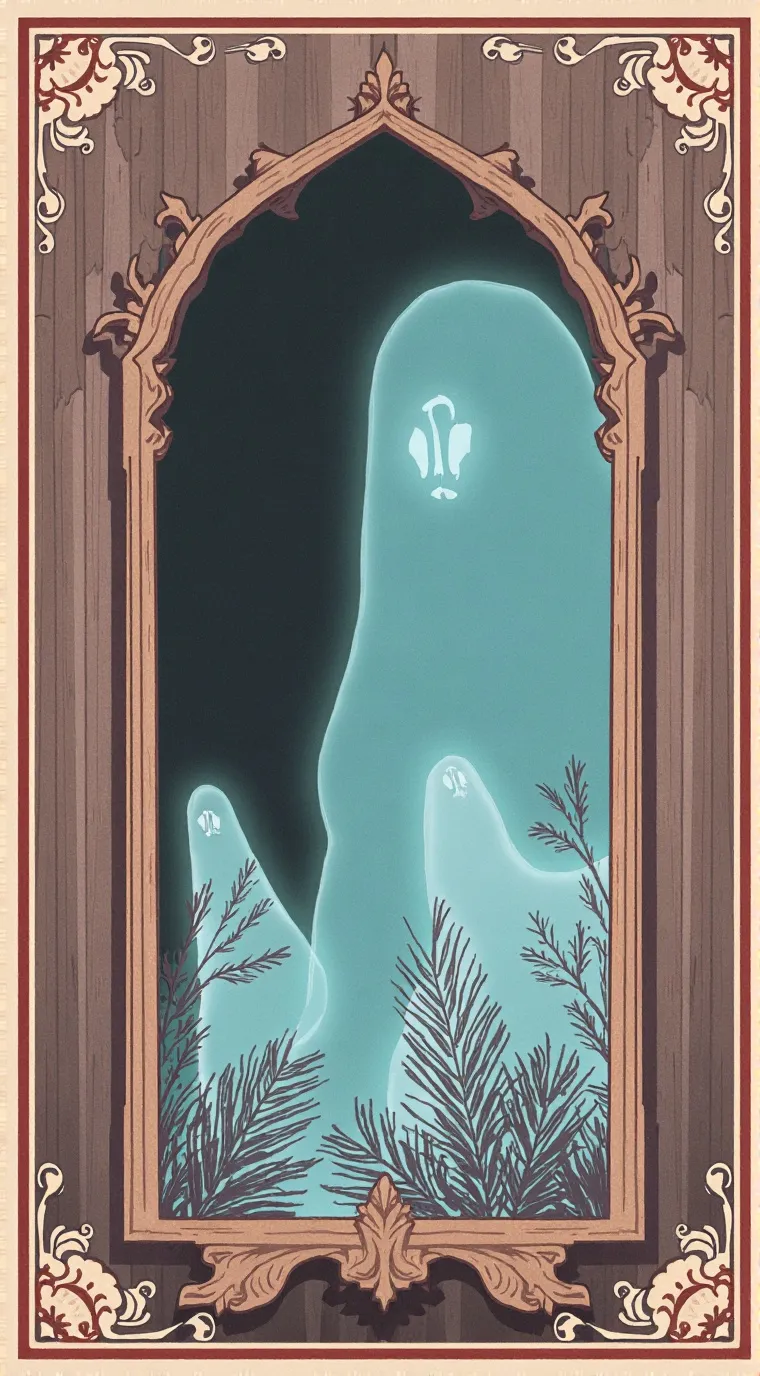 ai character: ghosty! background